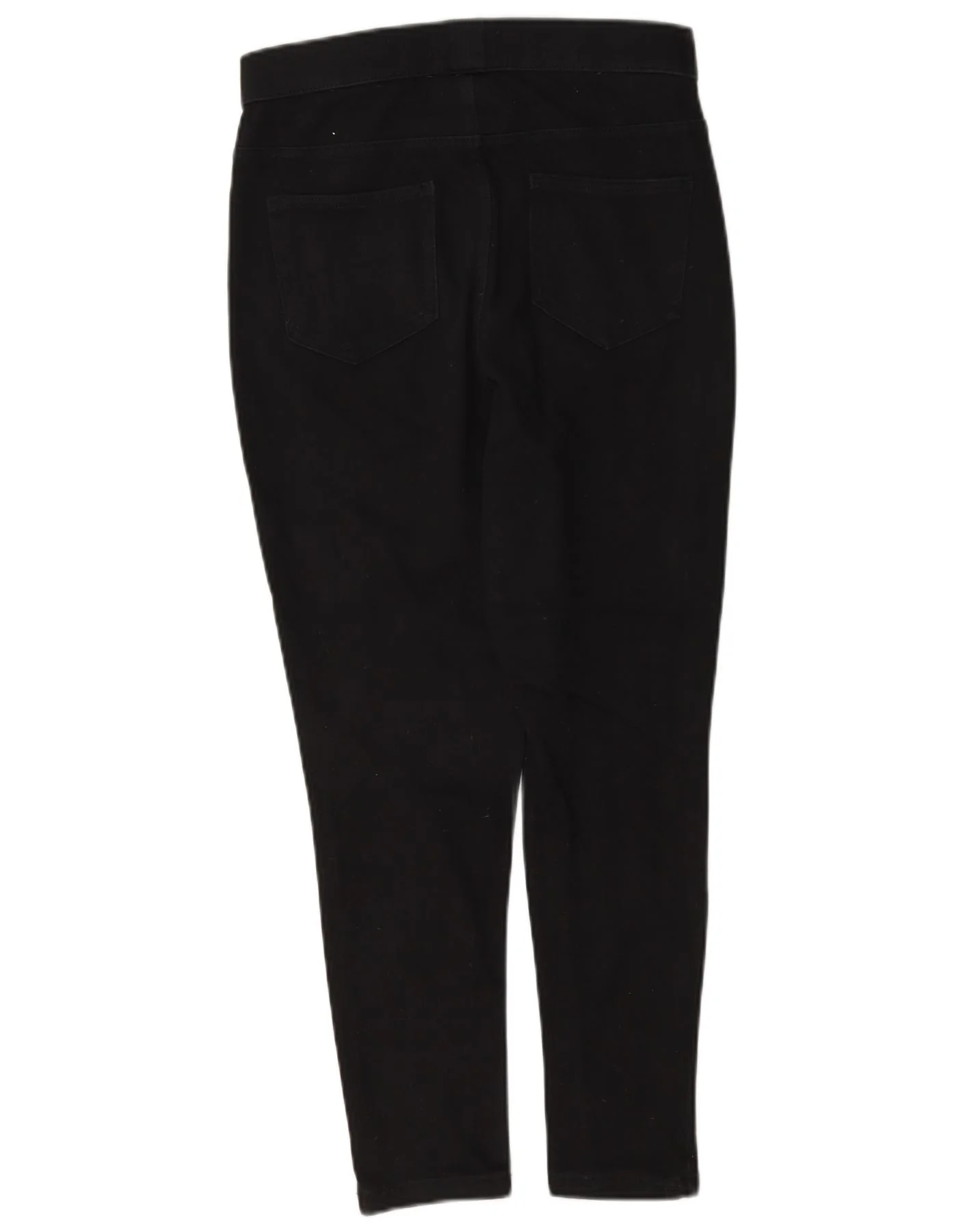 Marks & Spencer Womens Crop Jegging Jeans UK 10 Small W27 L24 Black Cotton - Image 2