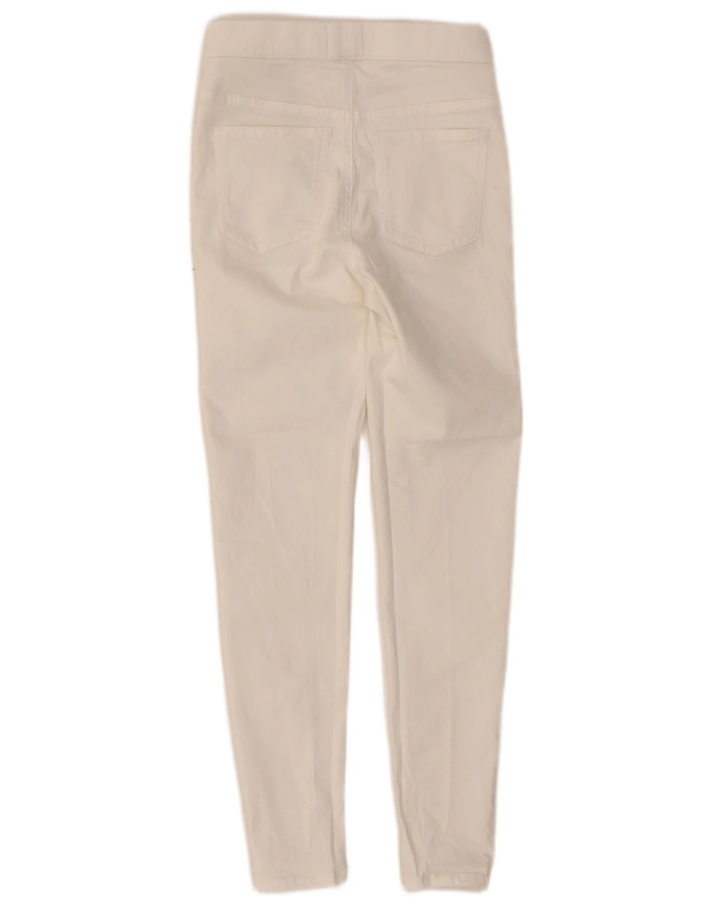 Marks & Spencer Womens Jegging Casual Trousers UK 8 Small W24 L26 White - Image 2