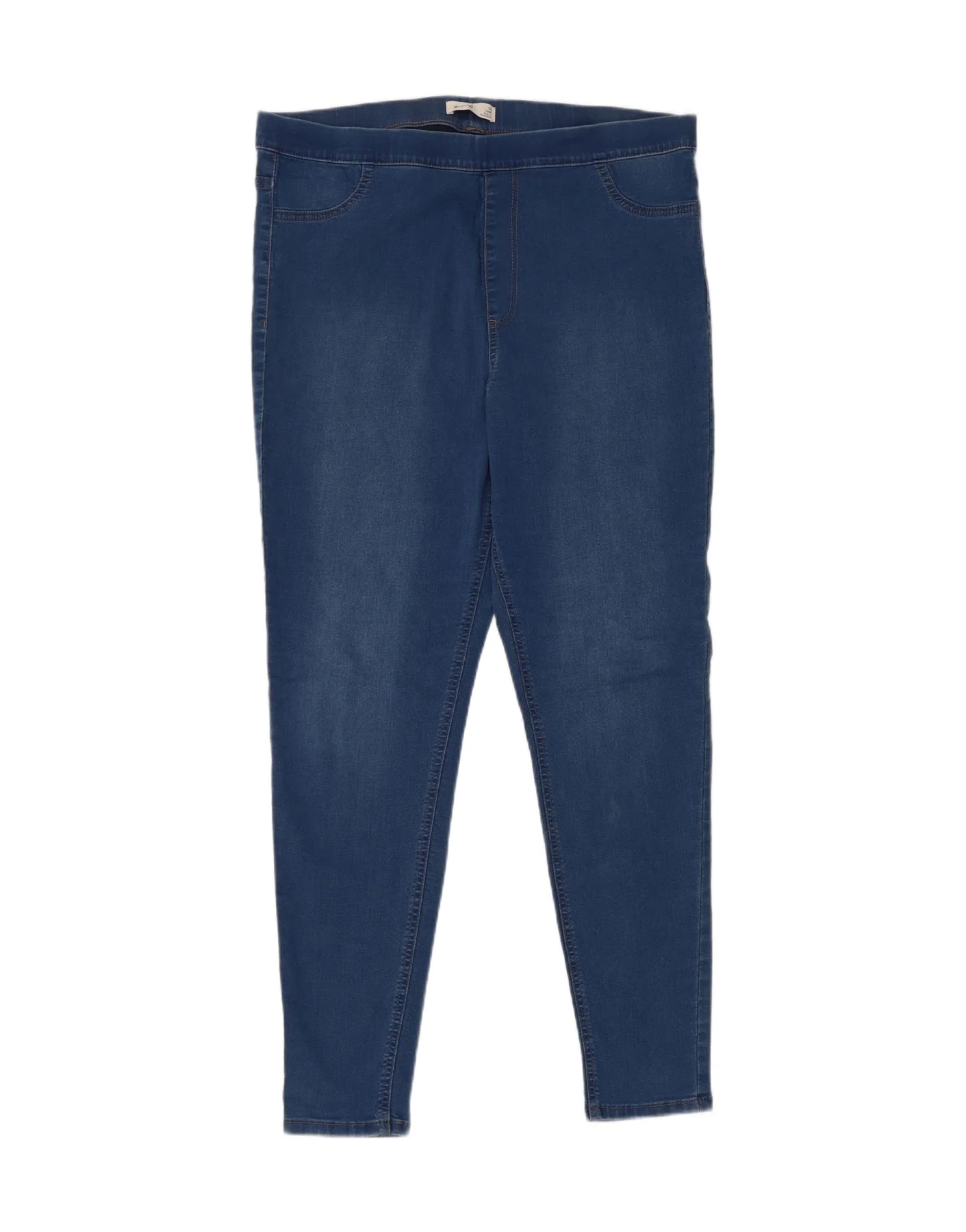 Marks & Spencer Womens Jegging Jeans UK 18 XL W36 L29 Blue Cotton