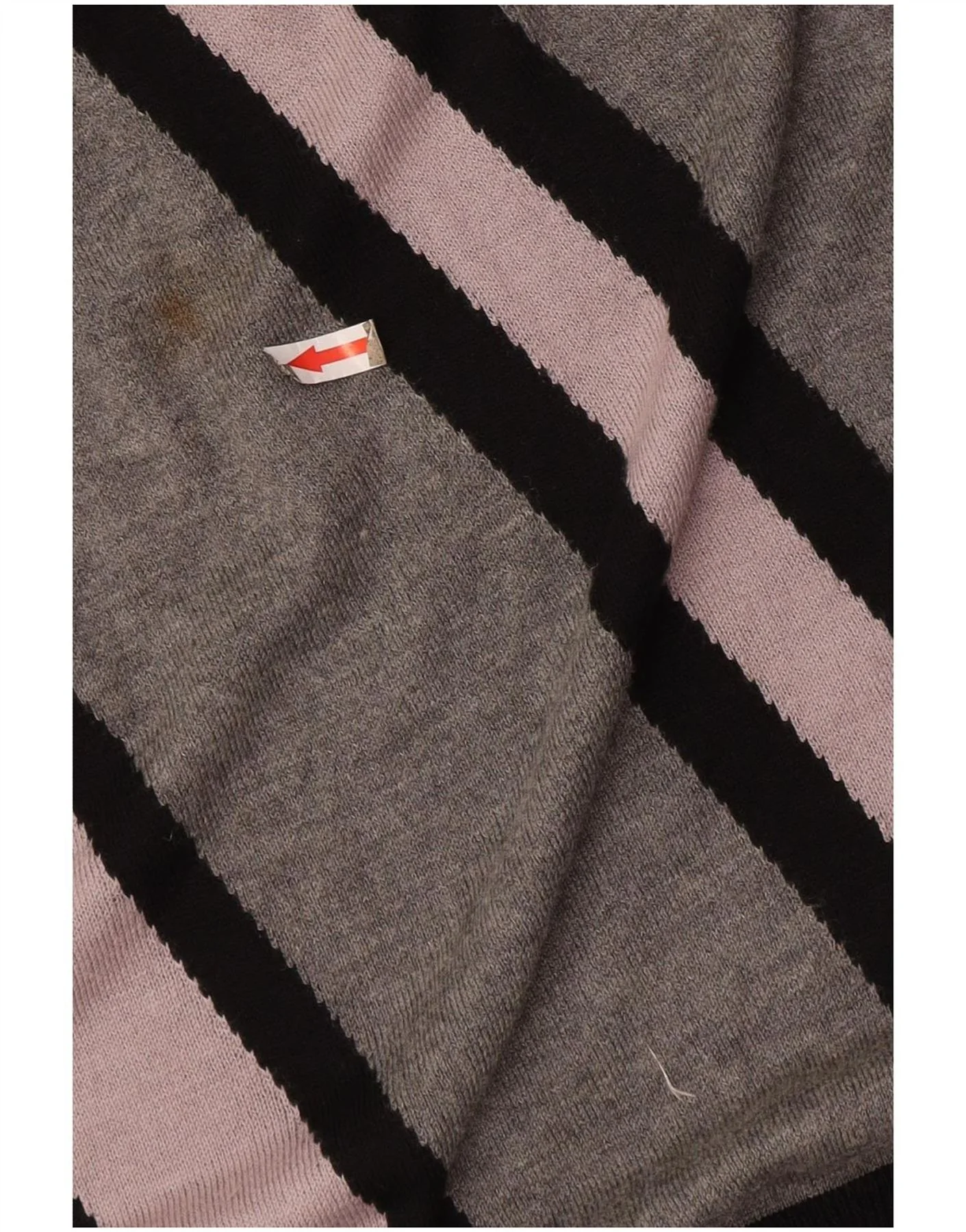 Marks & Spencer Womens Knit Tunic Dress UK 14 Medium Pink Colourblock - Image 3