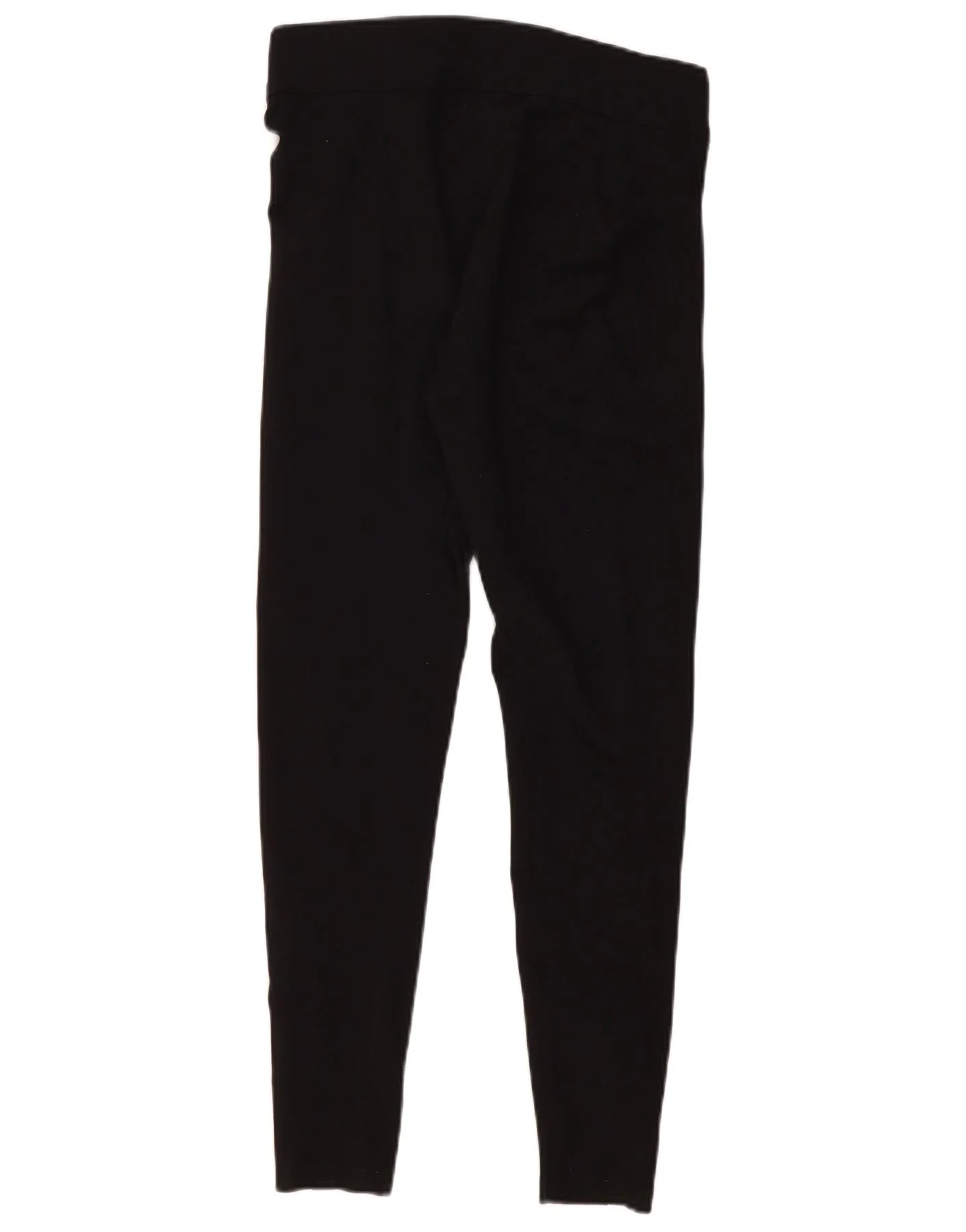 Marks & Spencer Womens Leggings UK 12 Medium Black Viscose - Image 2