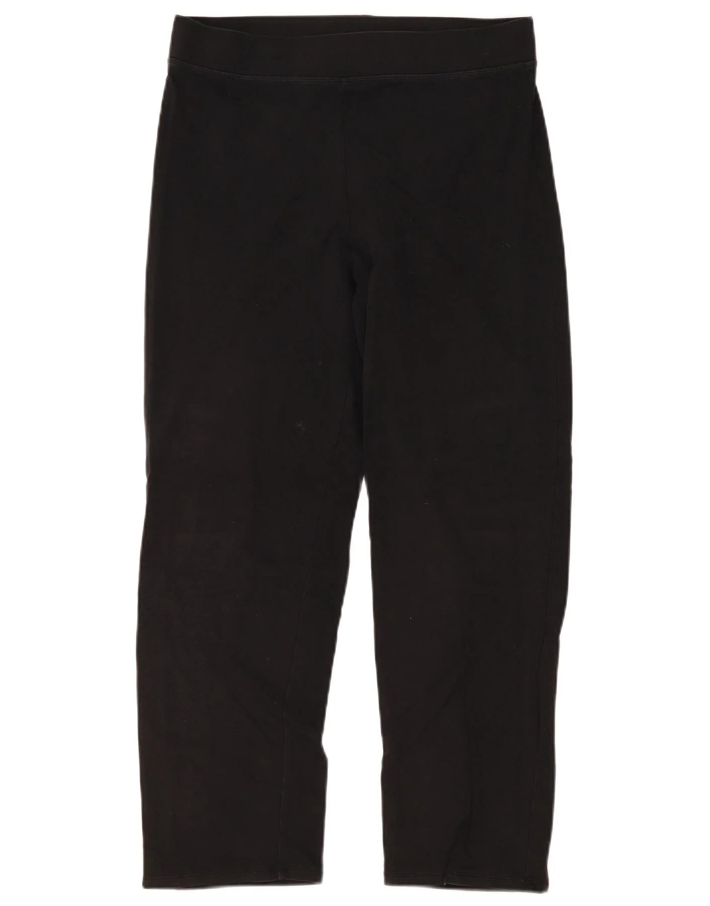 Marks & Spencer Womens Leggings UK 14 Large Black Cotton