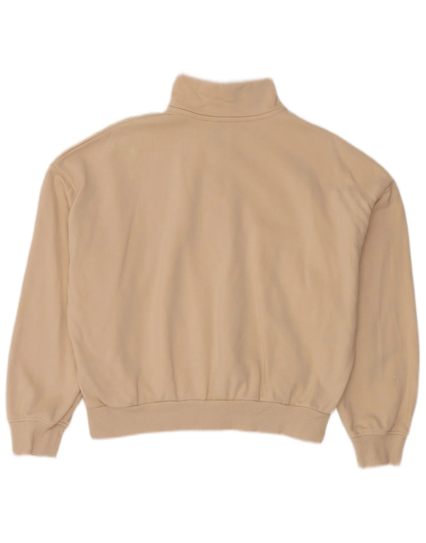Marks & Spencer Womens Oversized Sweatshirt Jumper UK 10 Small Beige - Image 2