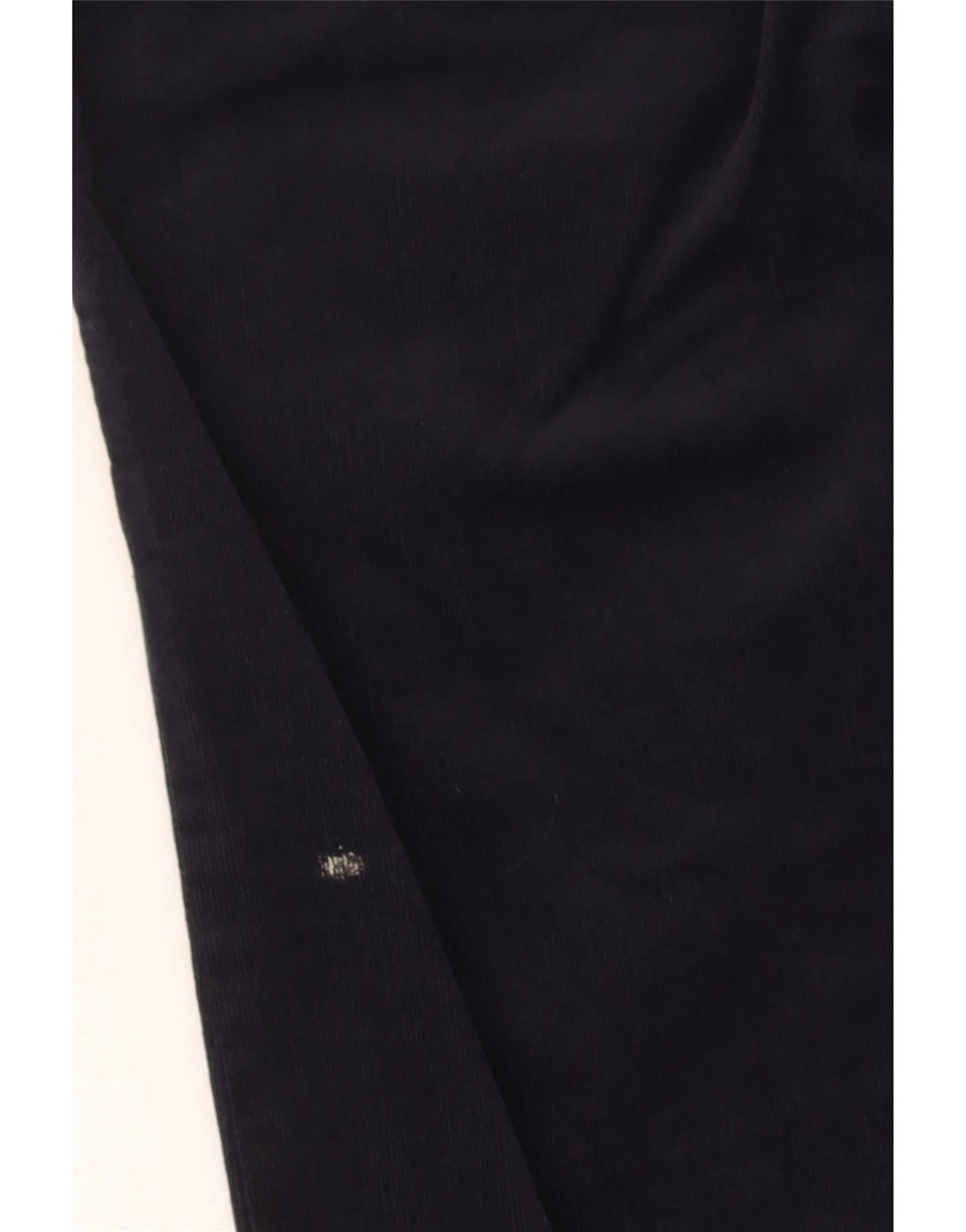 Marks & Spencer Womens Per Una Corduroy Trousers Size 8 W26 L25 Navy Blue - Image 3