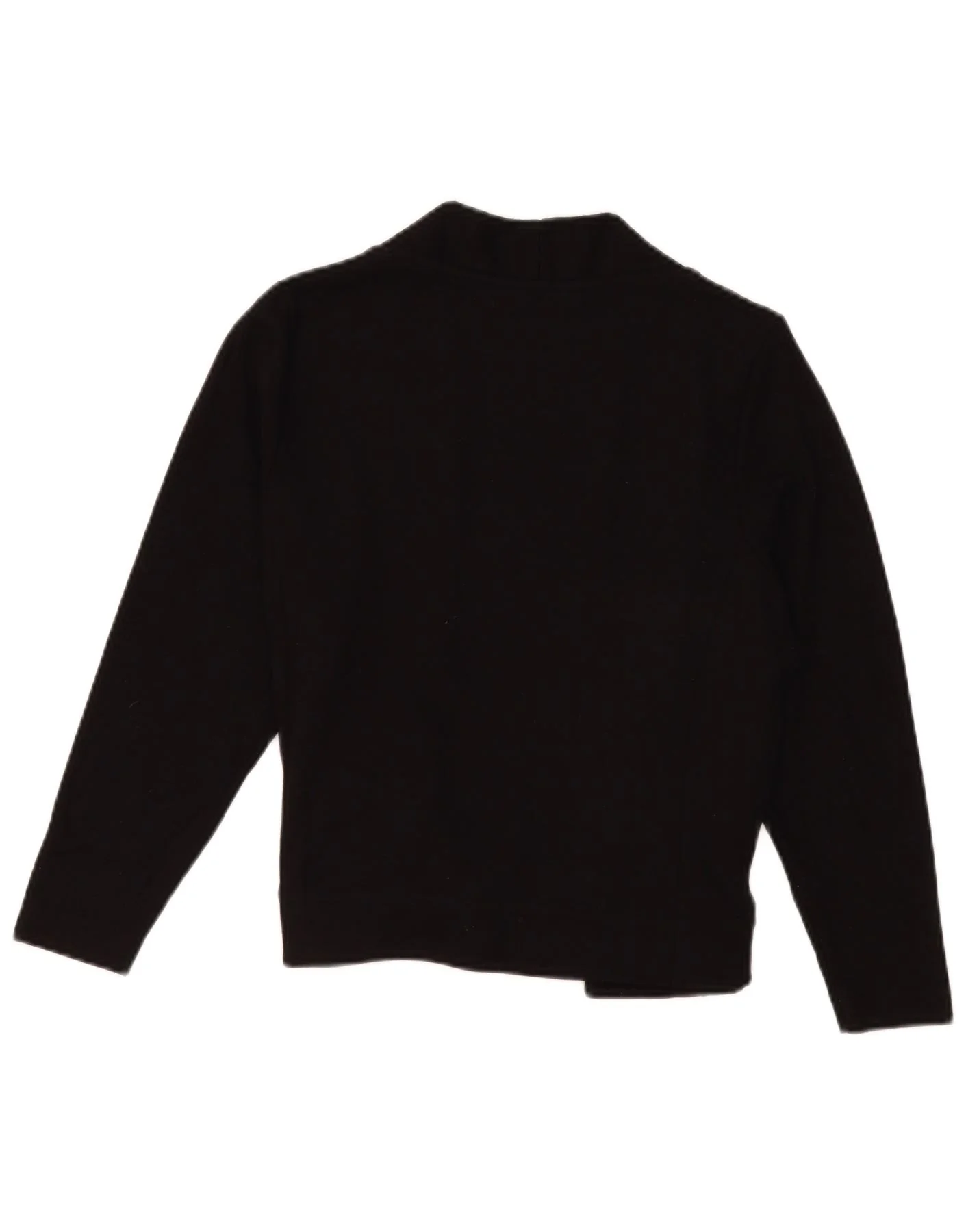 Marks & Spencer Womens Petite Open Cardigan Sweater UK 18 XL Black Viscose - Image 2