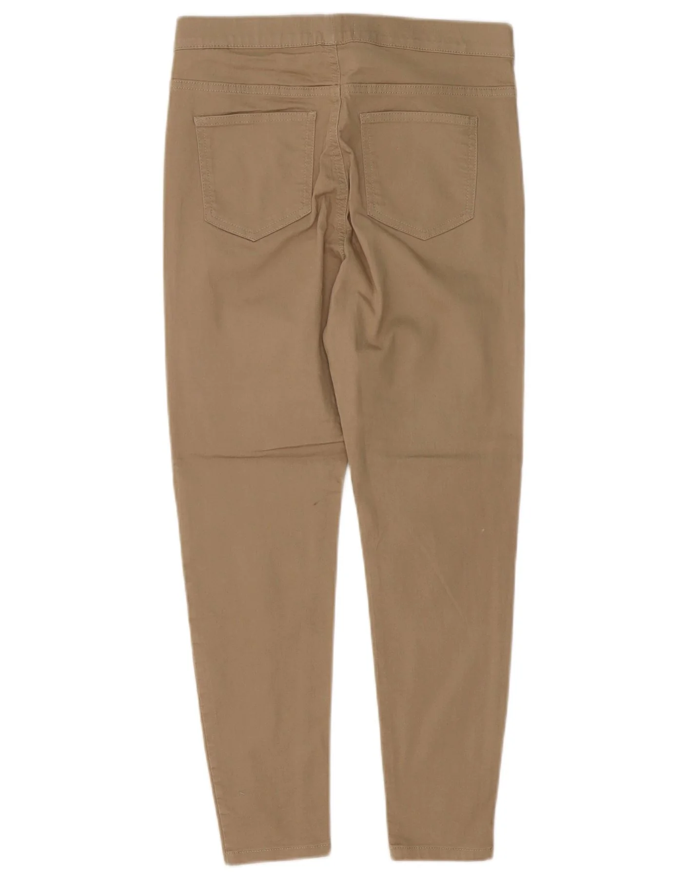 Marks & Spencer Womens Short Jegging Jeans UK 12 Medium W30 L26 Khaki - Image 2