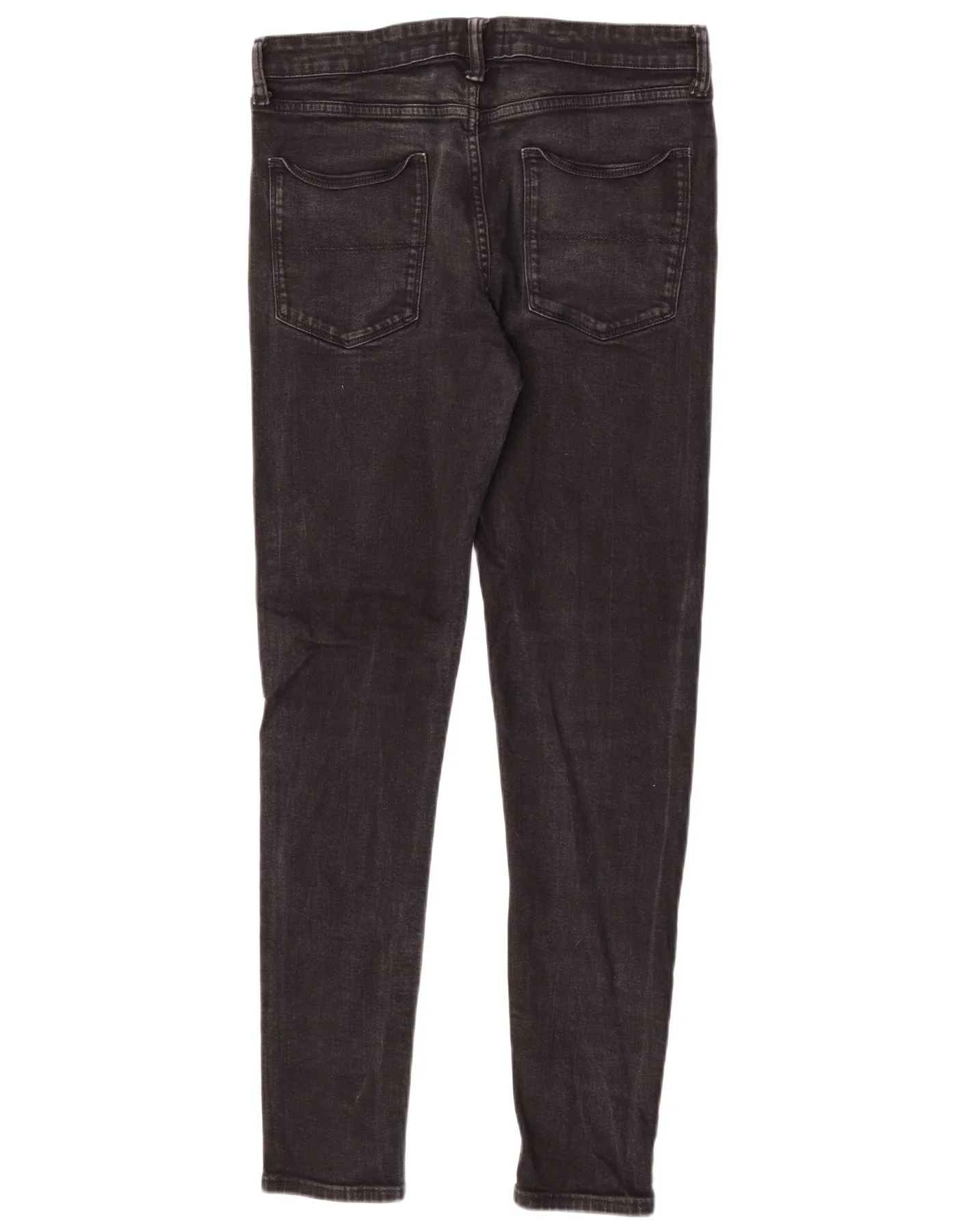 Marks & Spencer Womens Skinny Jeans W34 L33 Black Cotton - Image 2
