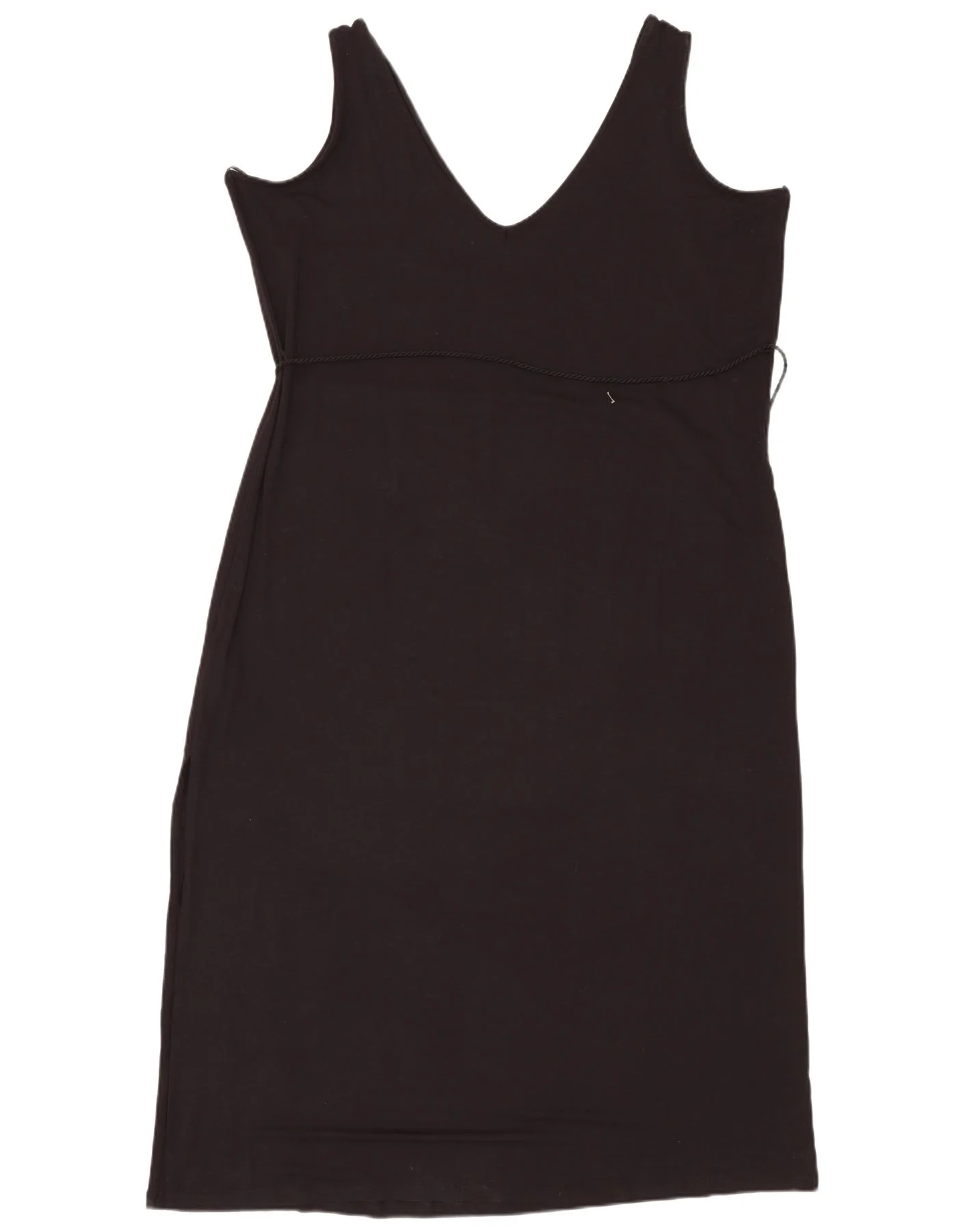 Marks & Spencer Womens Sleeveless Sheath Dress UK 24 4XL Black Viscose - Image 2