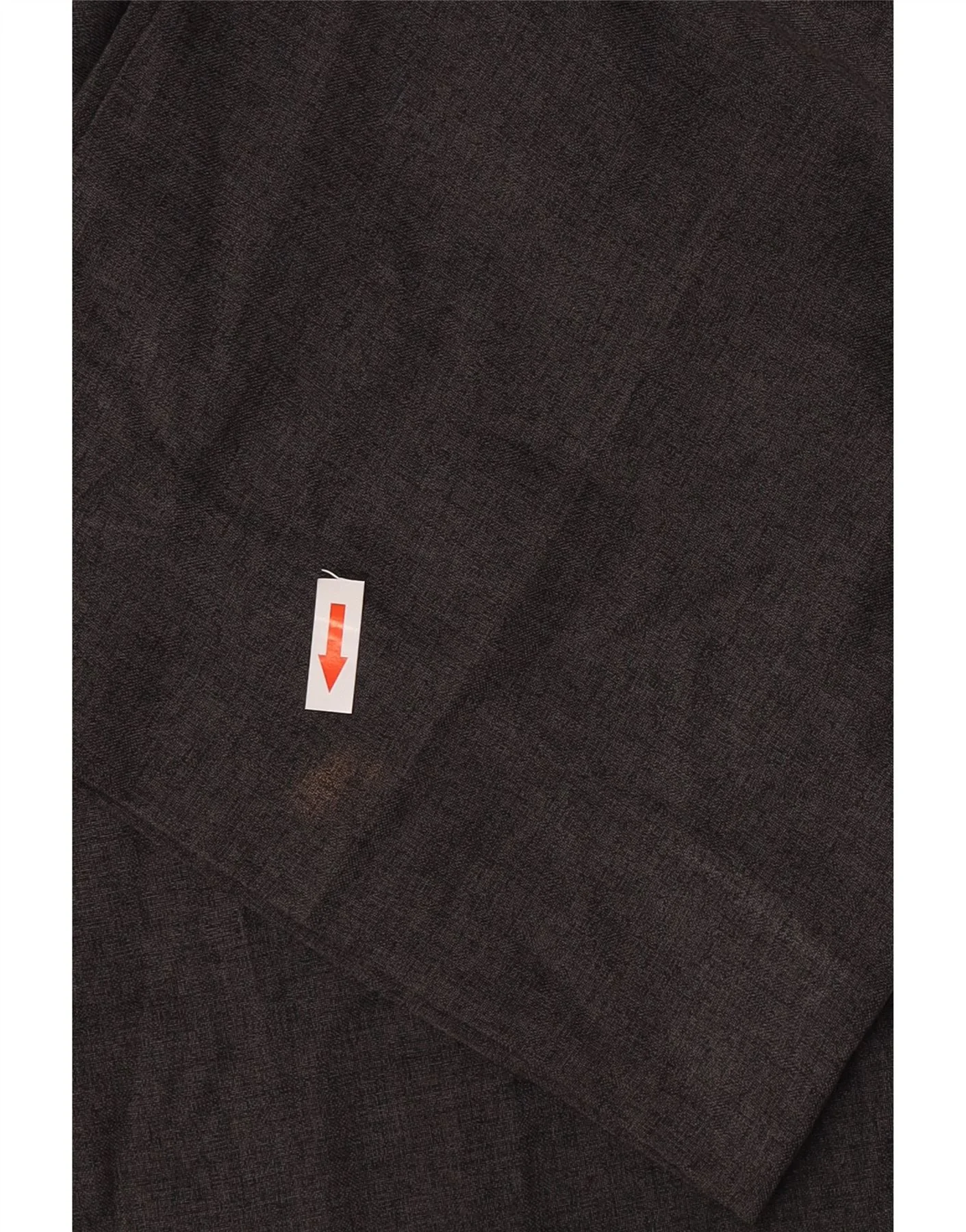 Marks & Spencer Womens Straight Casual Trousers UK 14 Large W34 L29 Grey - Image 3