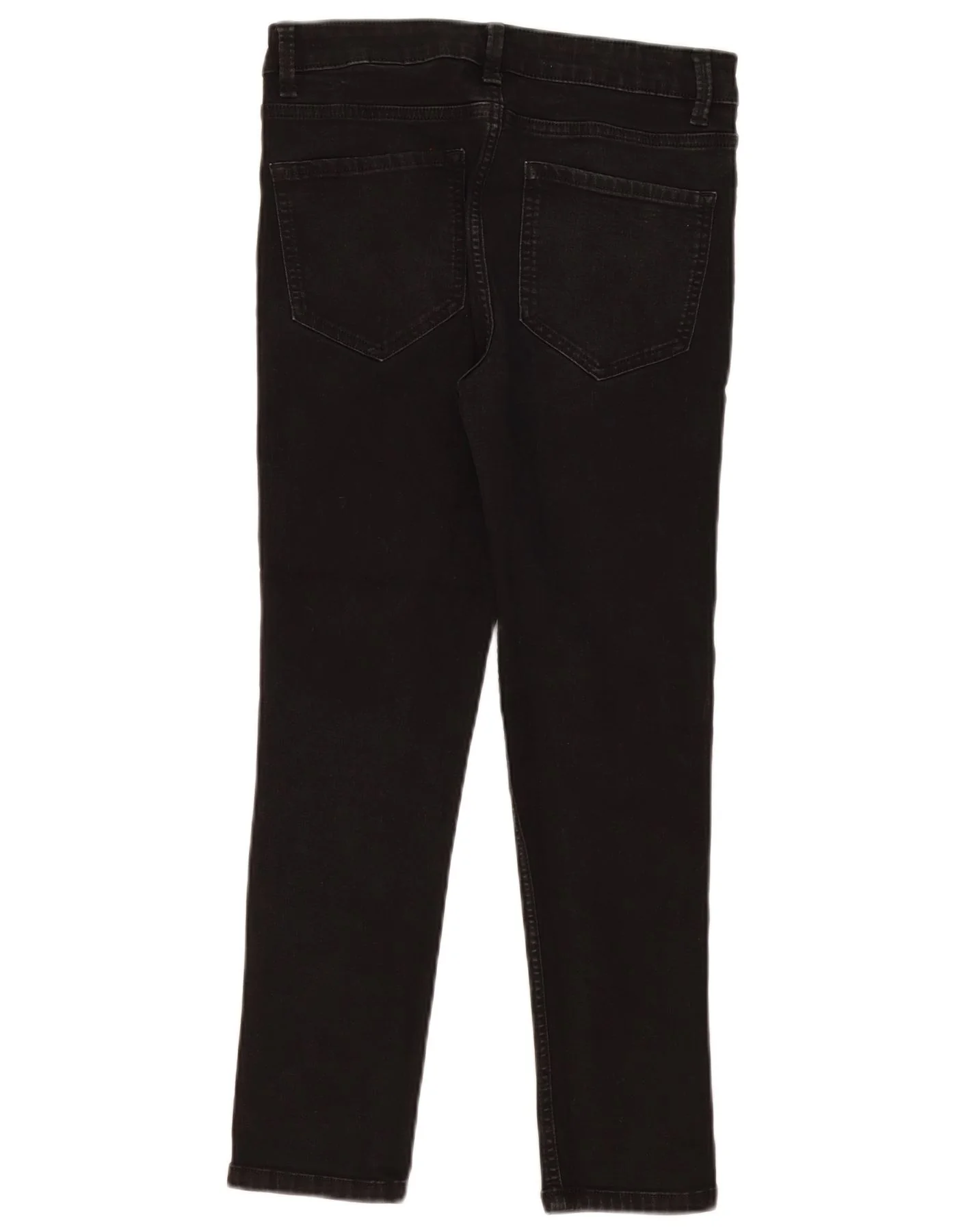 Marks & Spencer Womens The Lily Slim Jeans UK 12 Medium W30 L26 Black - Image 2