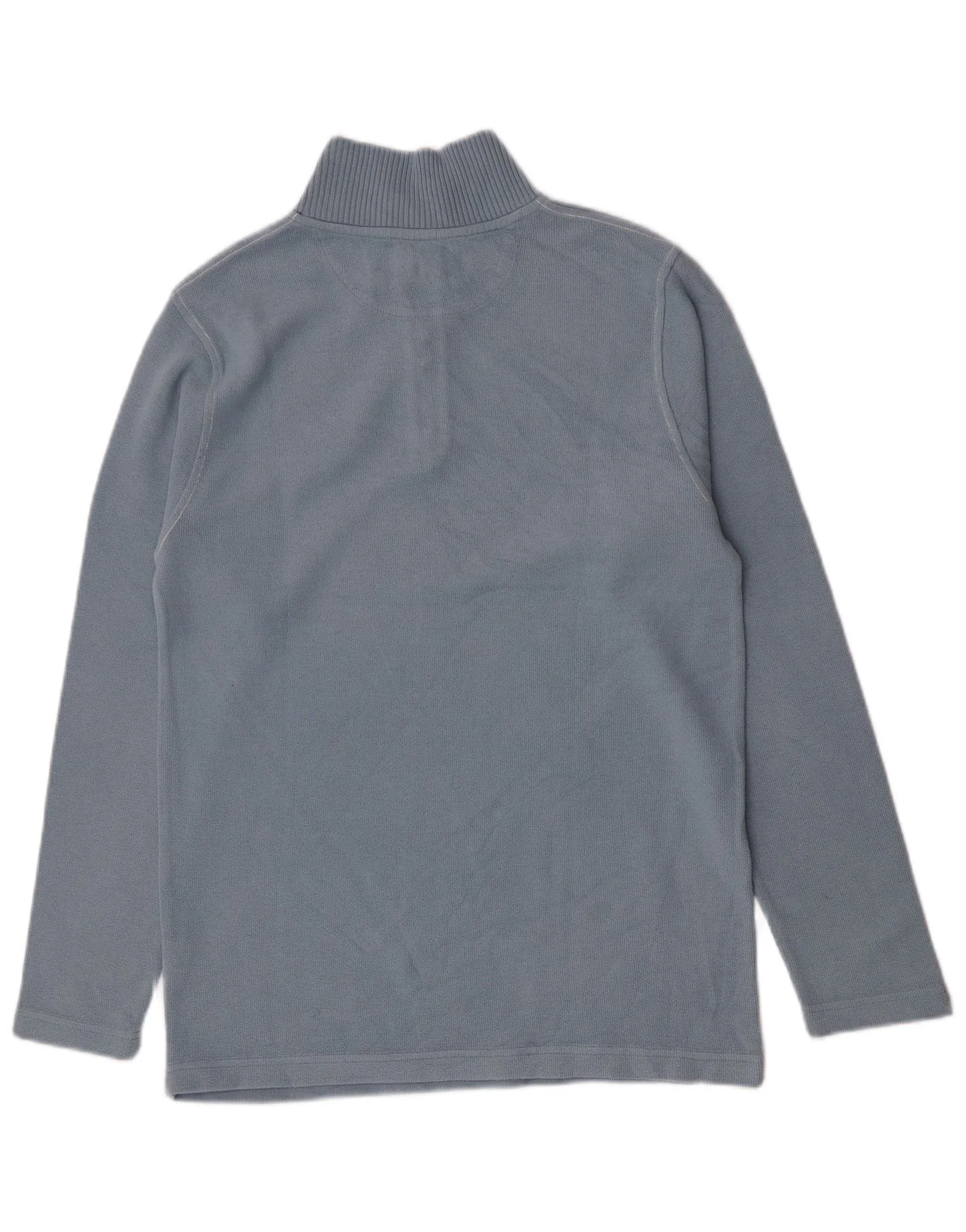 Marlboro Classics Boys Zip Neck Jumper Sweater 15-16 Years Large Blue - Image 2