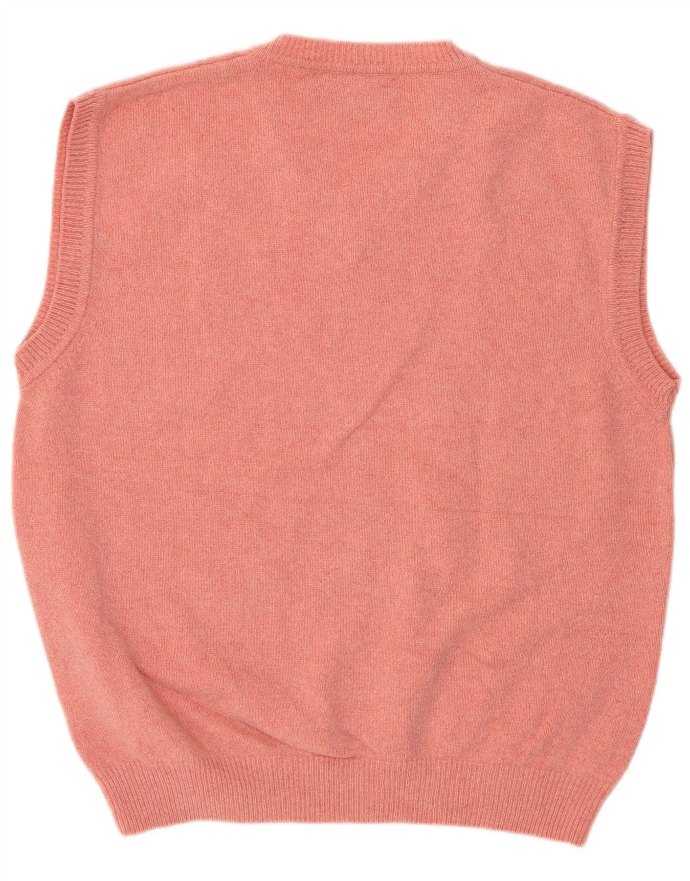 Marlboro Classics Mens Vest Tank Top Large Pink Wool - Image 2