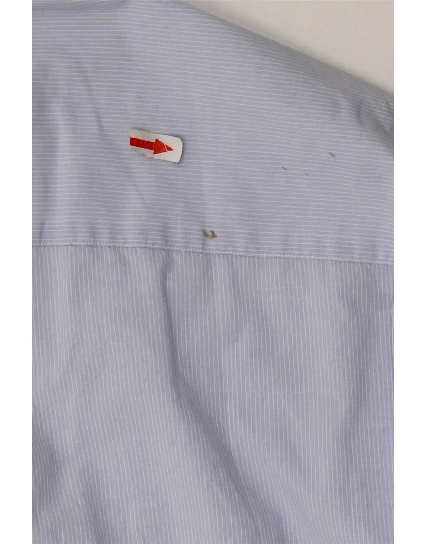 Massimo Dutti Mens Casual Fit Shirt 2XL Blue Pinstripe - Image 3