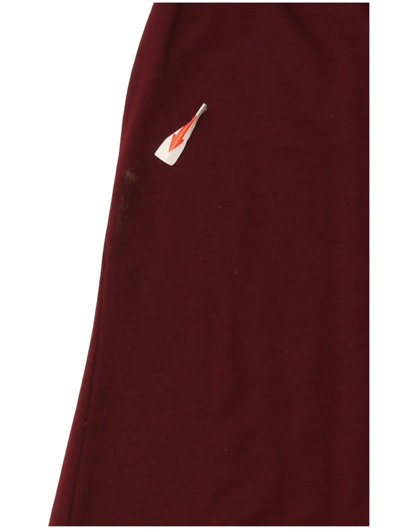Massimo Dutti Womens 3/4 Sleeve A-Line Dress UK 10 Small Burgundy - Image 3