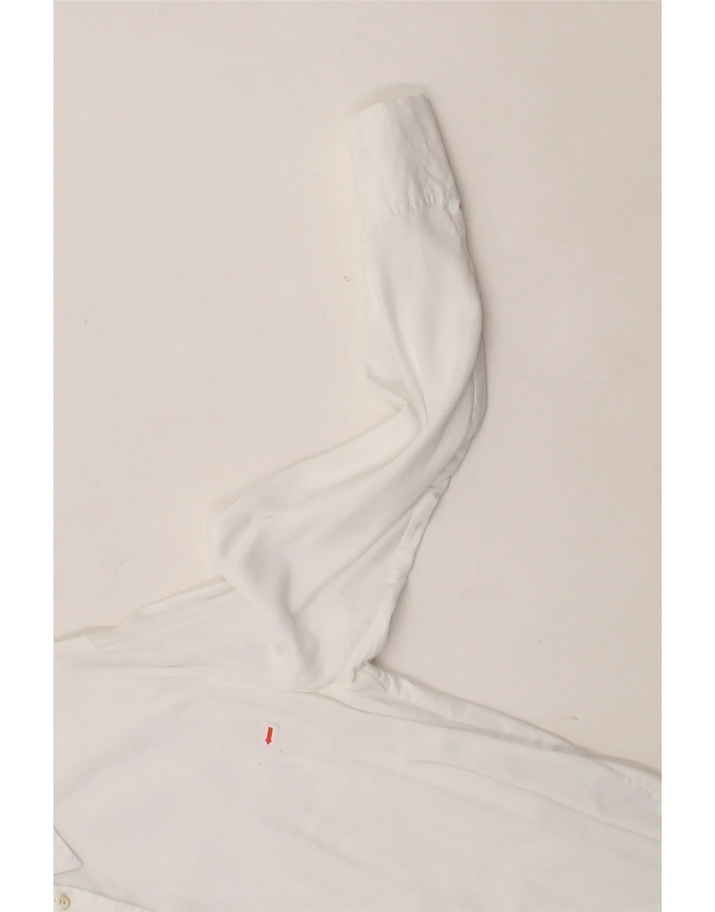 MASSIMO DUTTI Womens Shirt EU 38 Small White Lyocell - Image 3