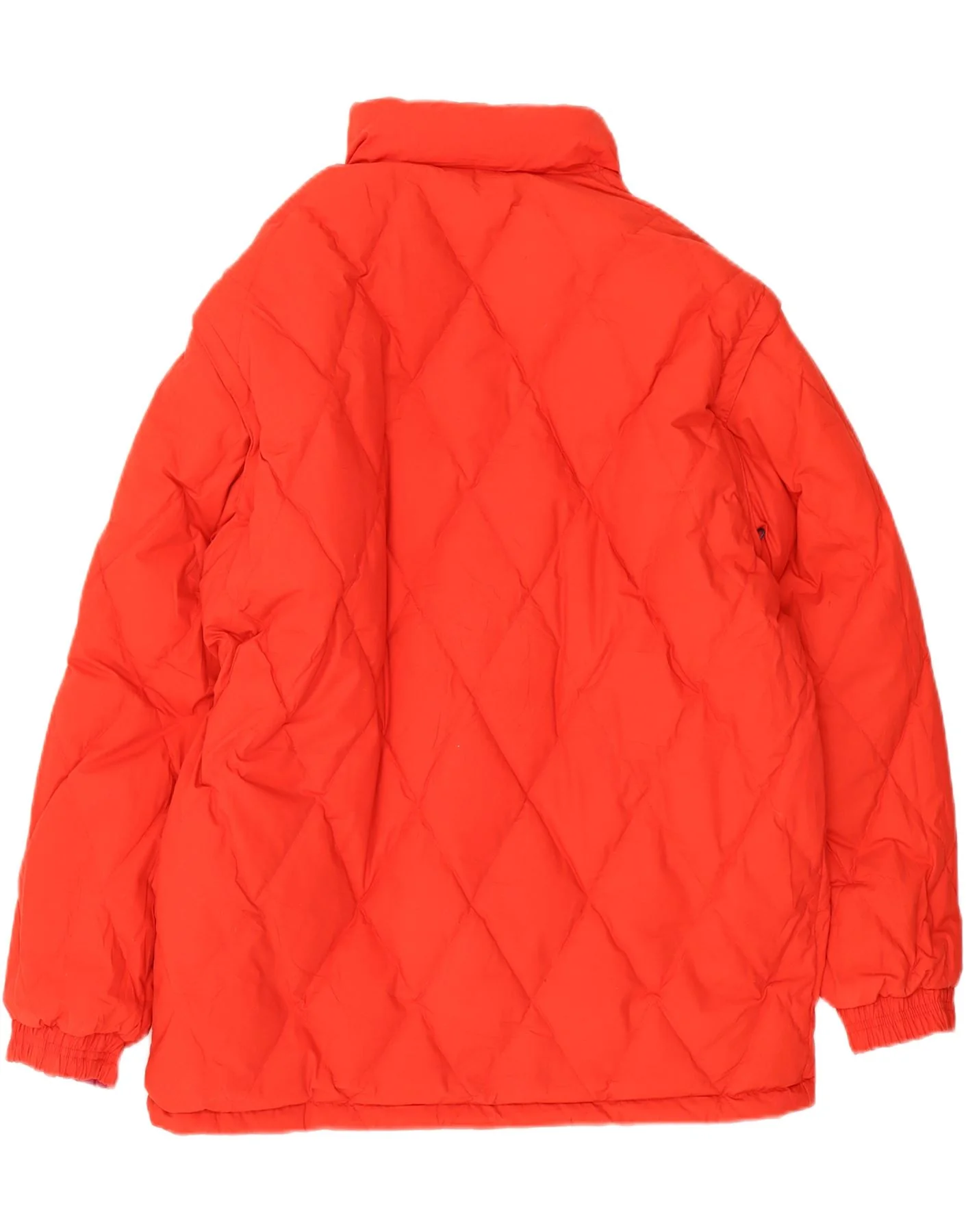 MC Kee's Mens Loose Fit Hooded Ski Jacket UK 38 Medium Red Colourblock - Image 4