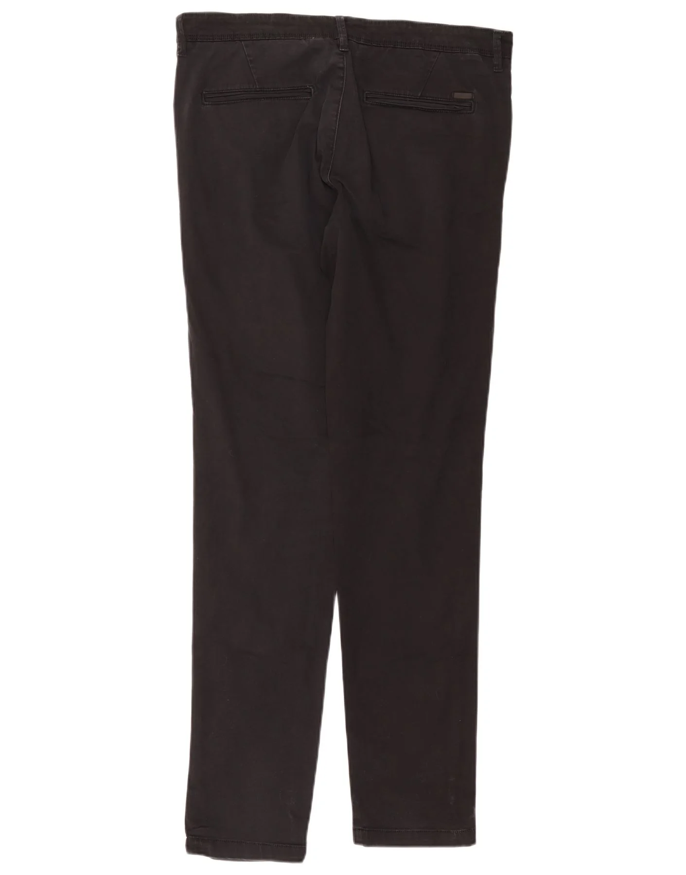 Mens Slim Chino Trousers W33 L34 - Image 2