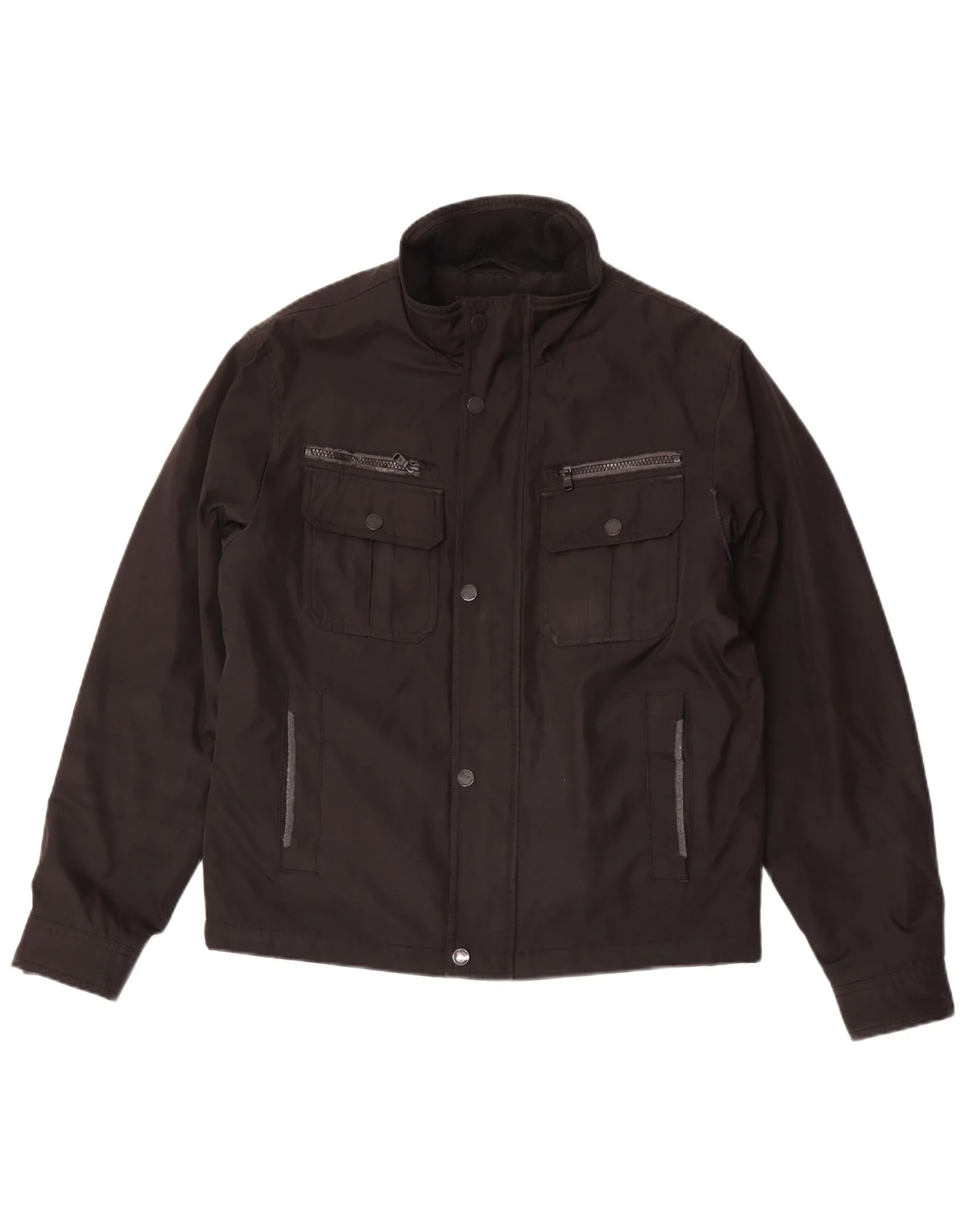Michael Kors Mens Utility Jacket UK 38 Medium Black Polyester