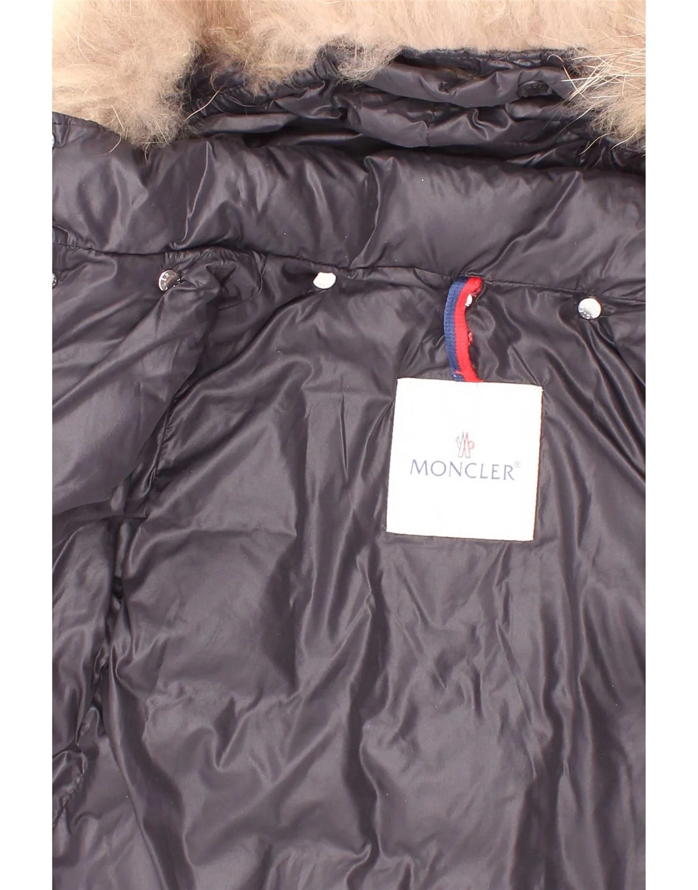 Moncler Baby Boys Graphic Hooded Padded Jacket 18-24 Months Black Nylon - Image 5