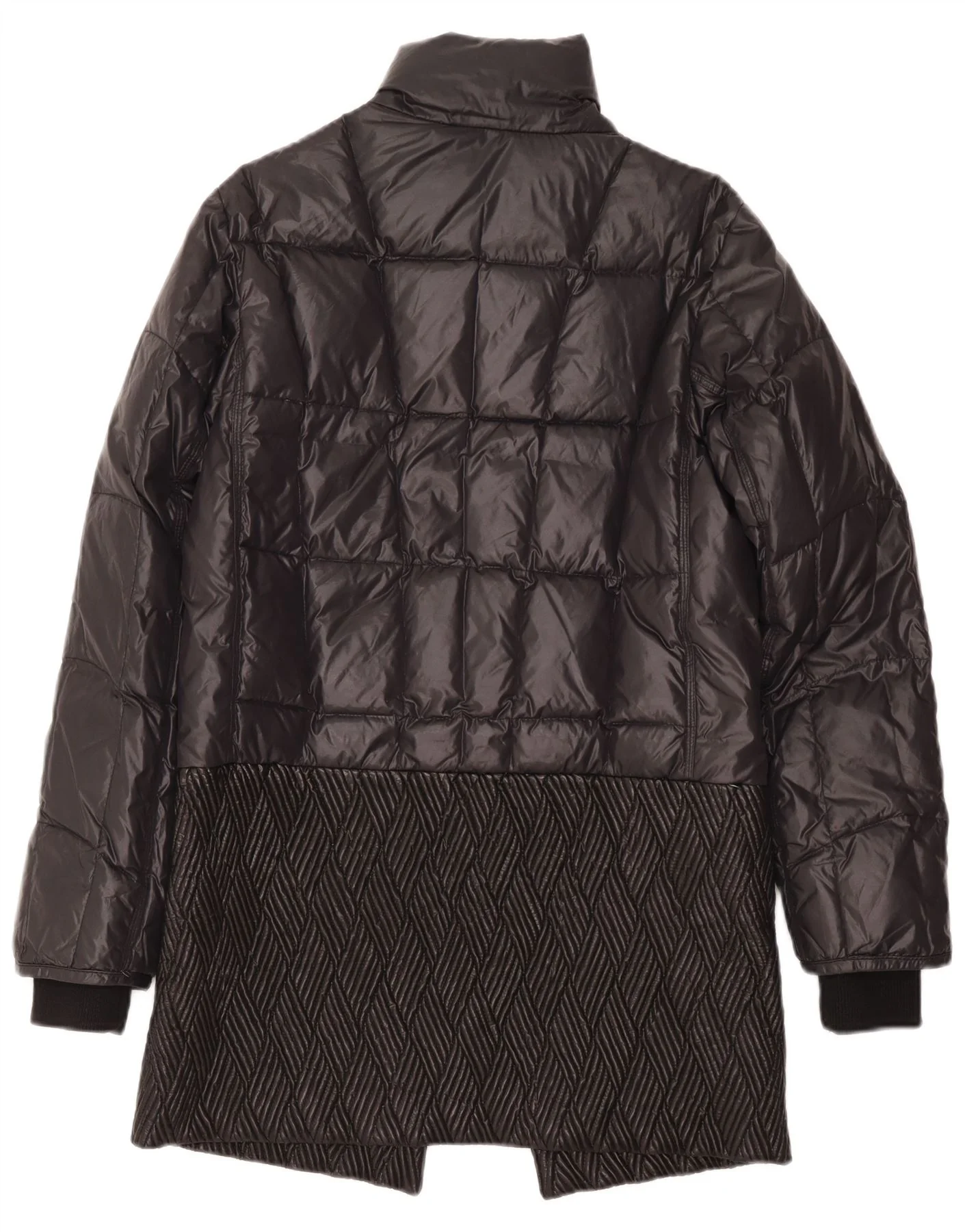 Moncler Girls Padded Coat 13-14 Years Black Polyamide - Image 2