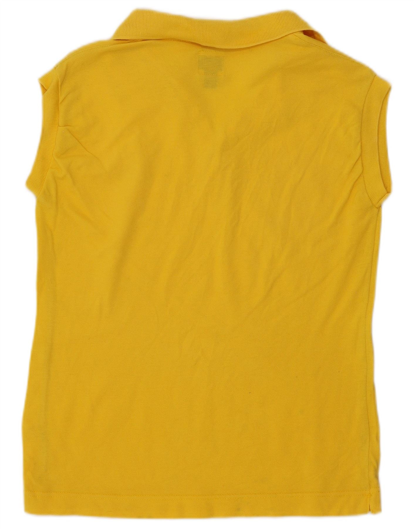 Moschino Girls Polo Shirt 14-15 Years Yellow - Image 2