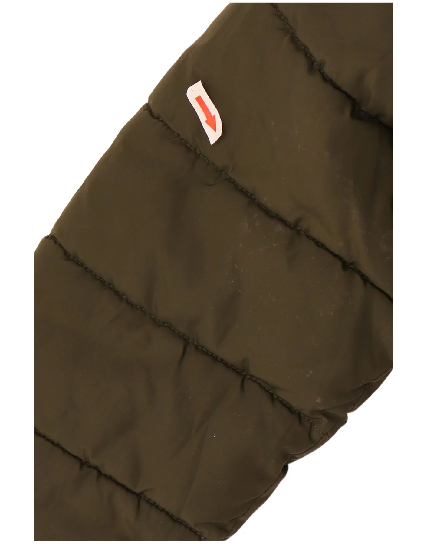 Mountain Warehouse Girls Hooded Padded Jacket 12-13 Years Khaki Polyester - Image 3