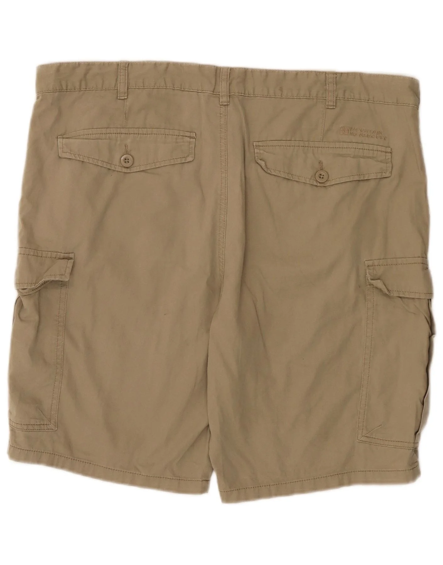 Mountain Warehouse Mens Cargo Shorts W40 XL Khaki Cotton - Image 2