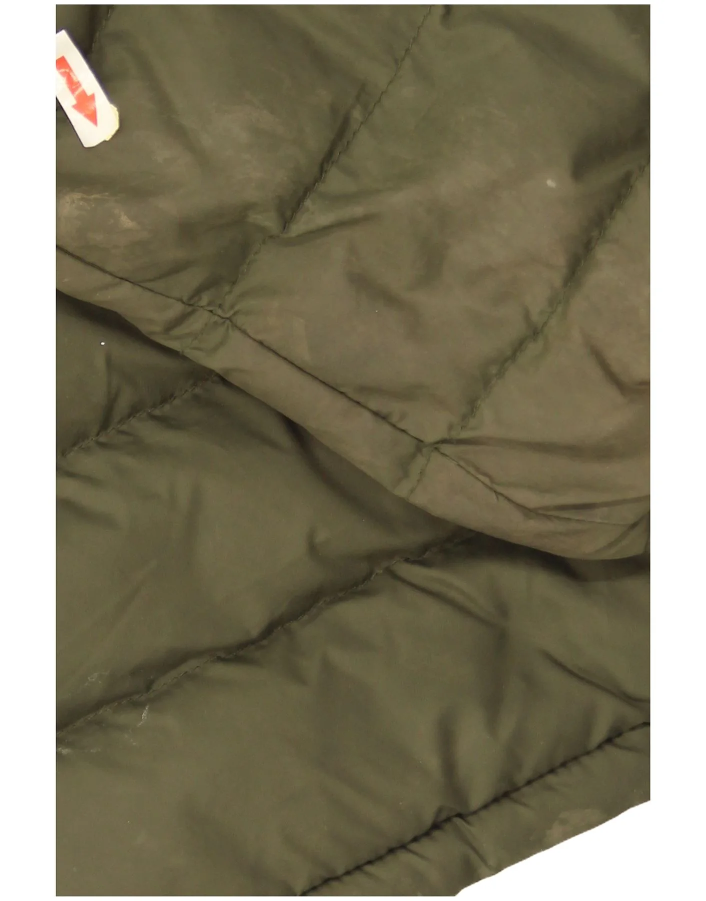 Mountain Warehouse Mens Hooded Padded Jacket UK 36 Small Khaki Polyester - Image 3