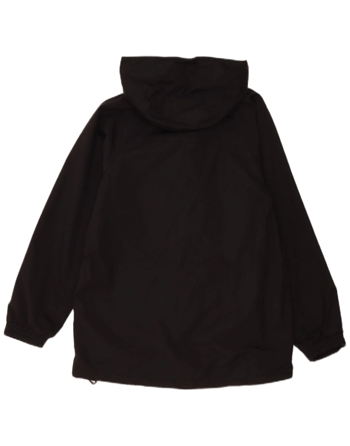 Mountain Warehouse Mens Hooded Rain Jacket UK 36 Small Black Polyester - Image 2