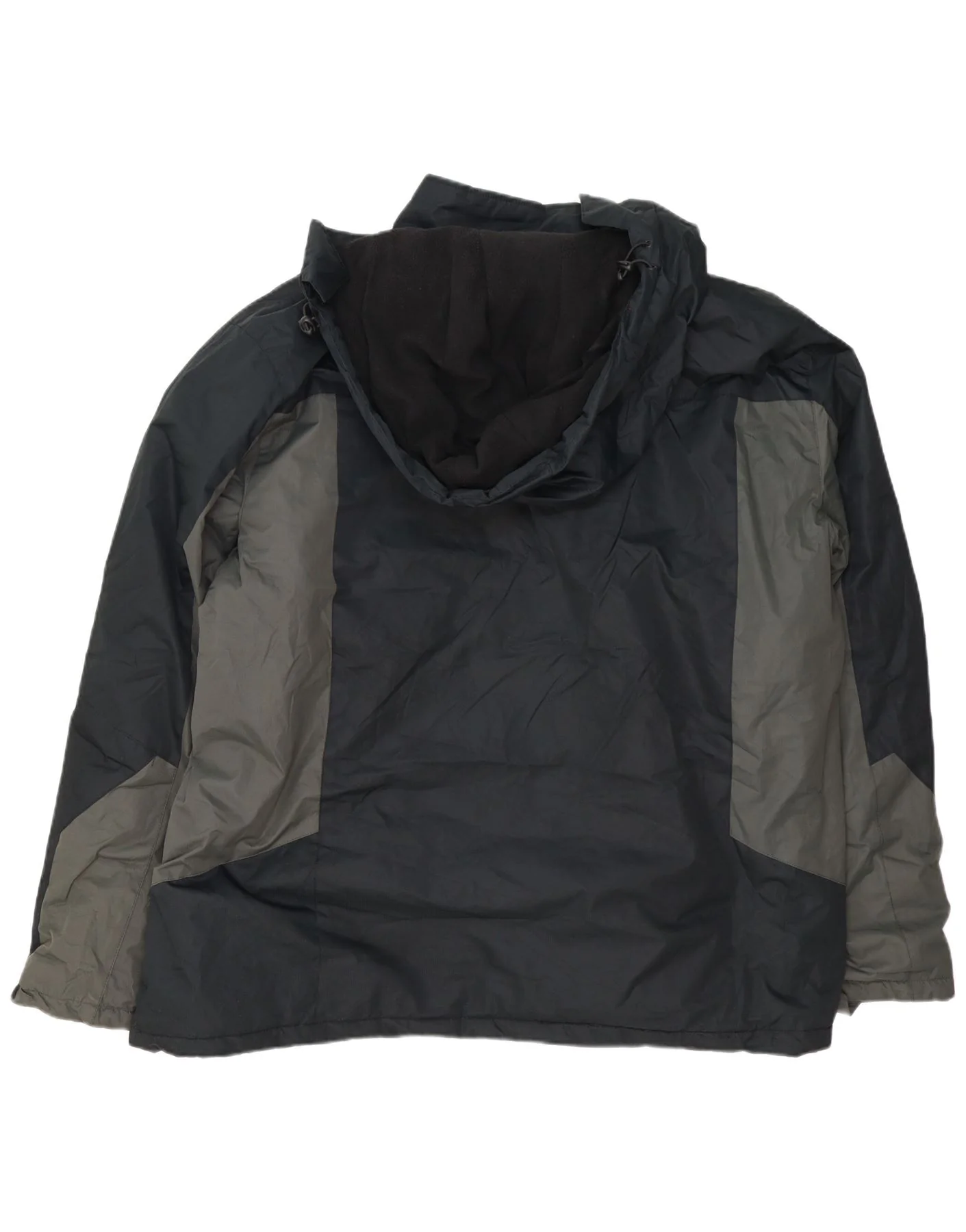 Mountain Warehouse Mens Hooded Ski Jacket UK 48 4XL Black Colourblock - Image 2