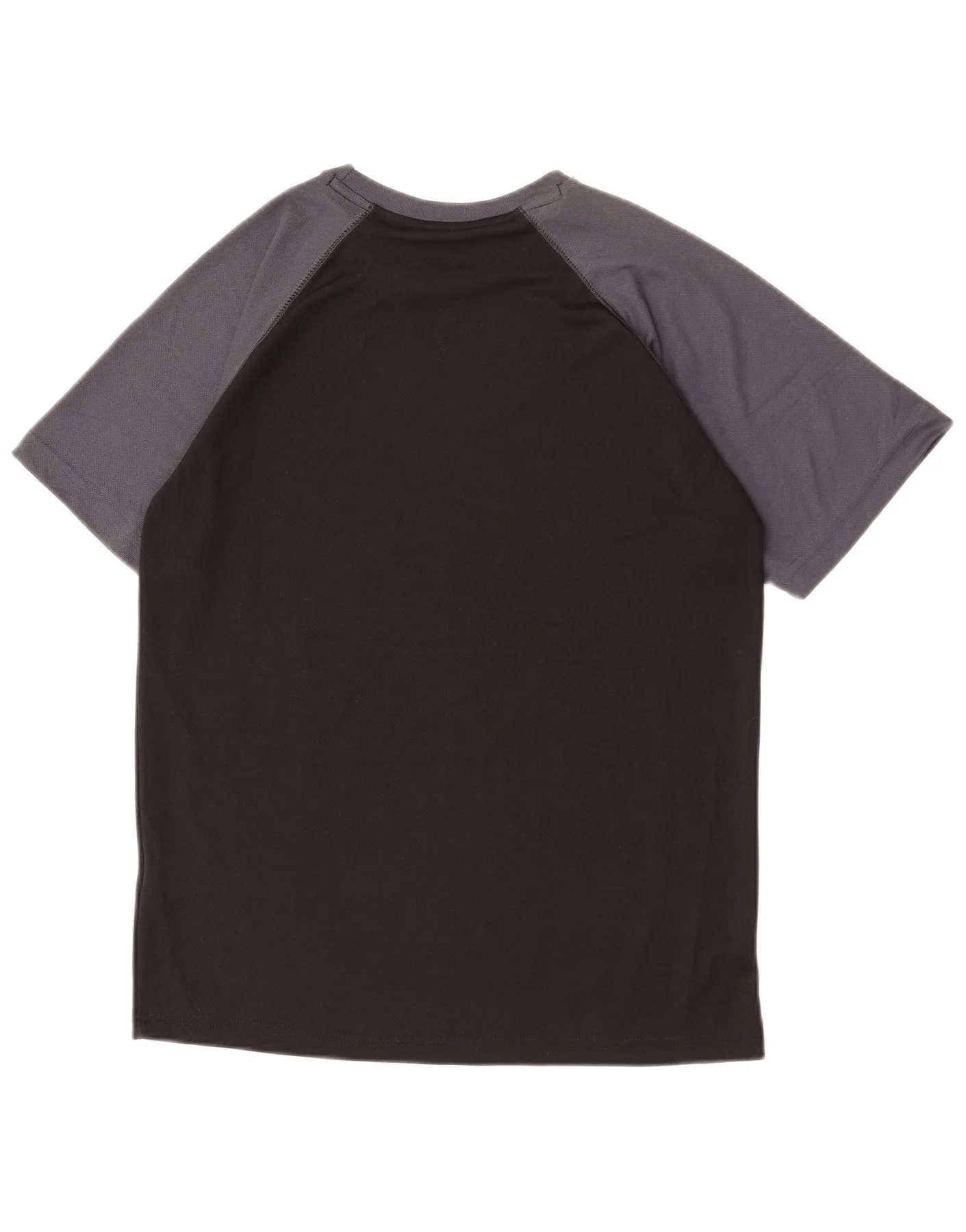 Mountain Warehouse Mens IsoCool T-Shirt Top Medium Black Colourblock - Image 2