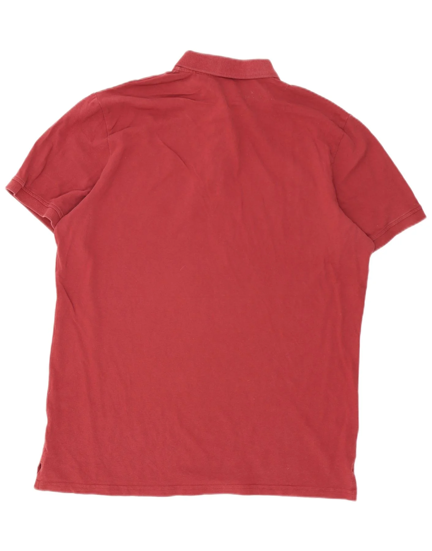Mountain Warehouse Mens Polo Shirt XL Burgundy Cotton - Image 2