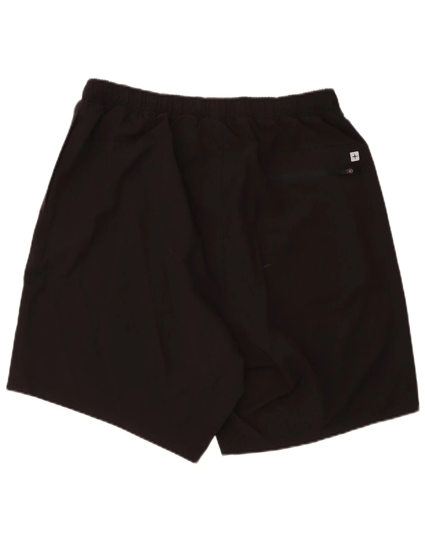 Mountain Warehouse Mens Sport Shorts Large Black Polyester - Image 2