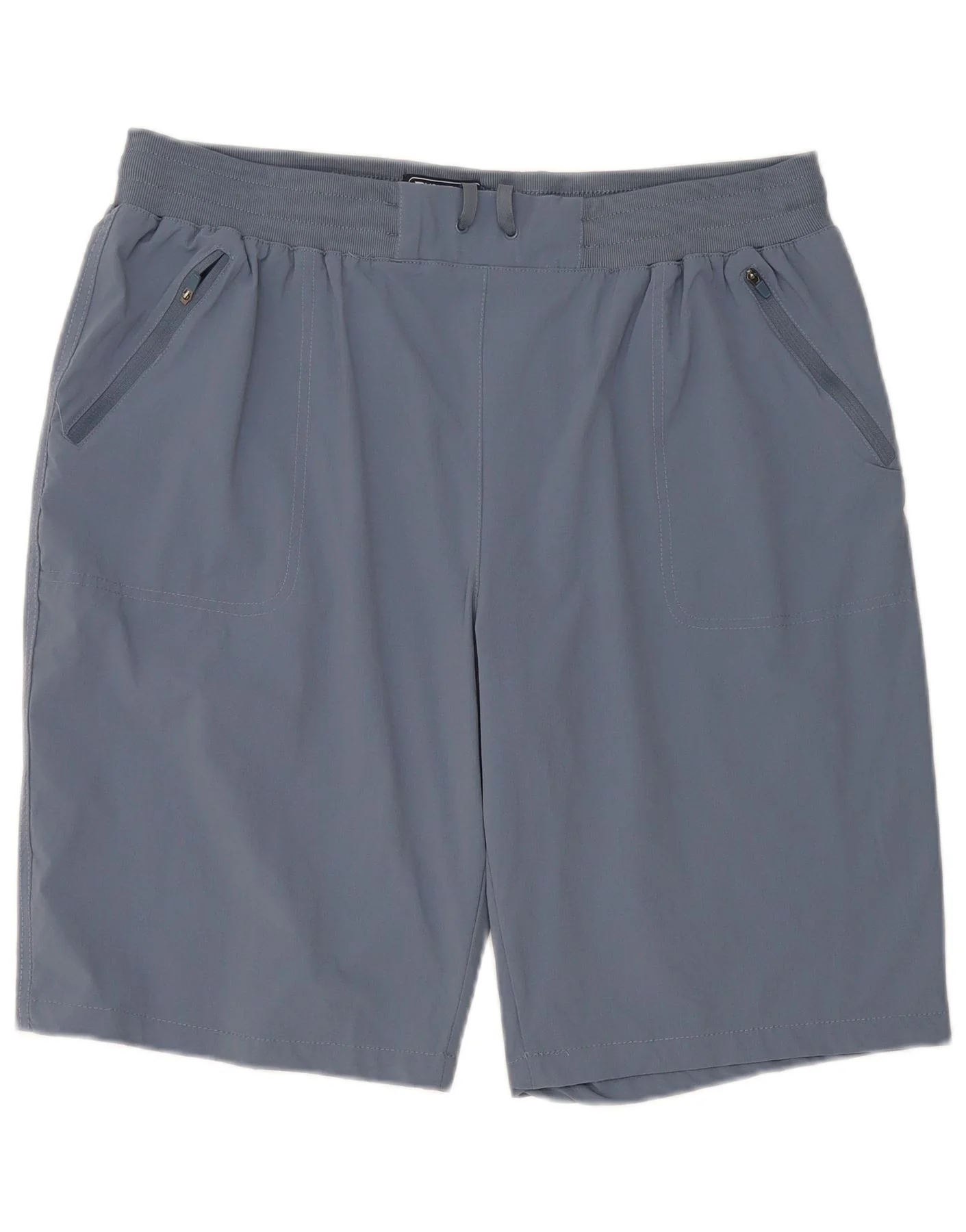 Mountain Warehouse Womens Casual Shorts UK 20 2XL W36 Blue Polyamide