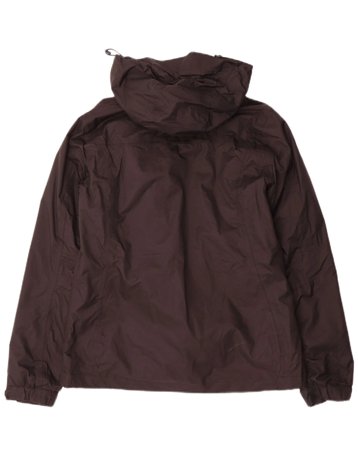 Mountain Warehouse Womens Hooded Rain Jacket UK 10 Small Black Nylon - Image 2