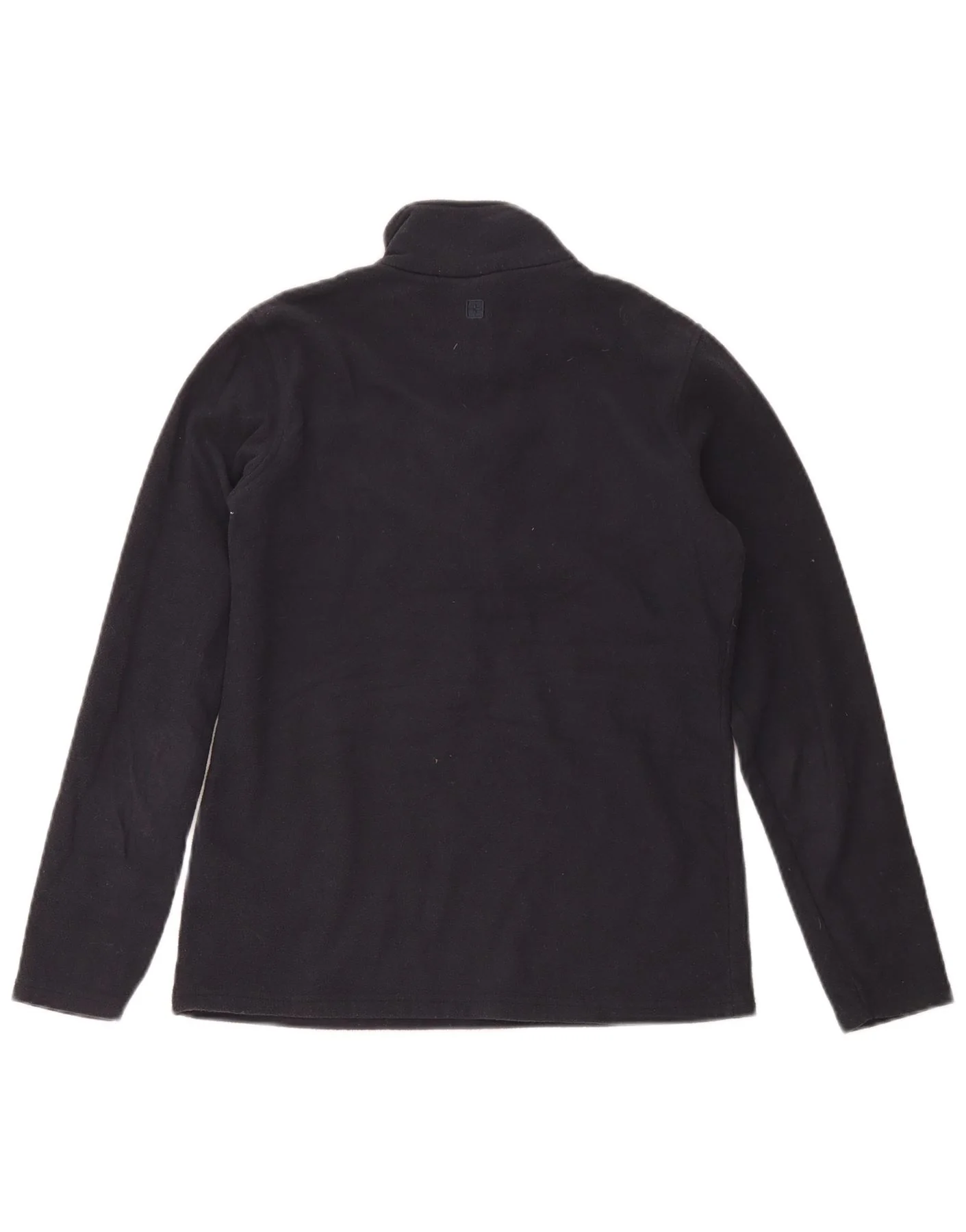 Mountain Warehouse Womens Zip Neck Fleece Jumper UK 12 Medium Navy Blue - Image 2