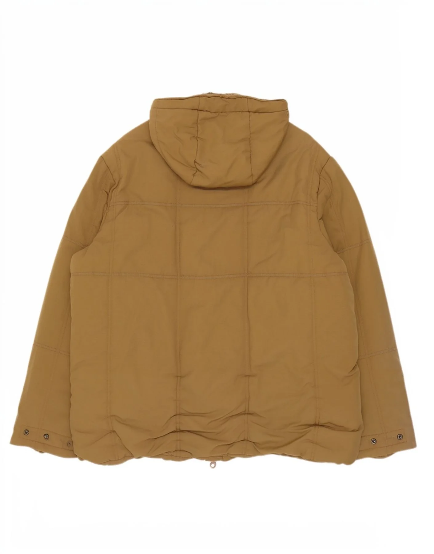 Murphy & Nye Mens Hooded Padded Jacket UK 42 XL Beige - Image 2