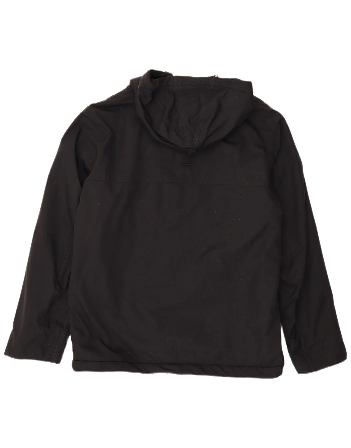 NAPAPIJRI Mens Graphic Hooded Anorak Jacket UK 42 XL Black Polyester - Image 2