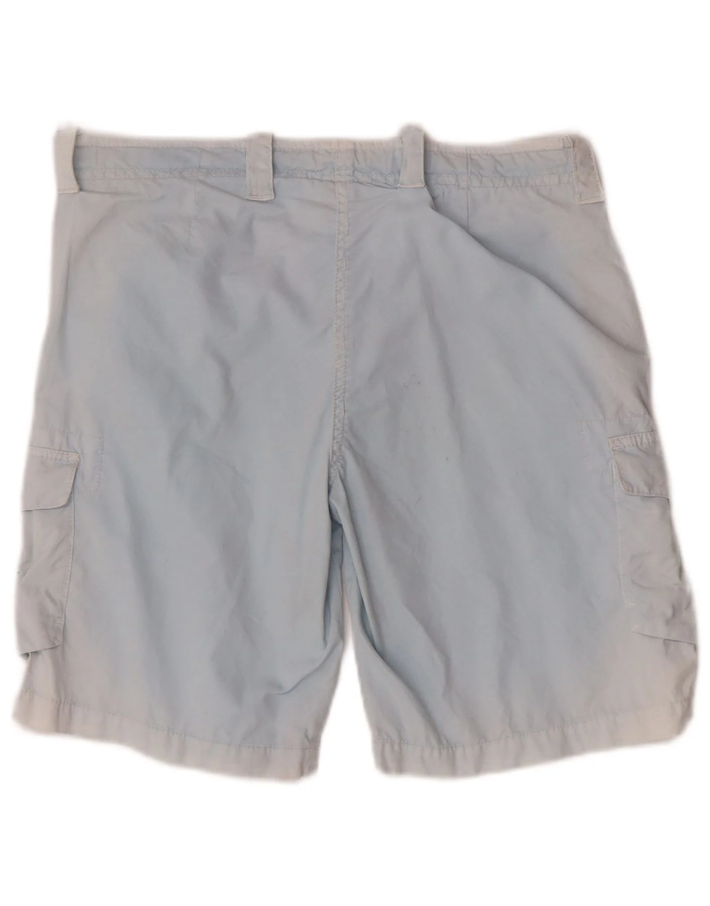 Napapijri Womens Cargo Shorts IT 44 Medium W32 Blue - Image 2