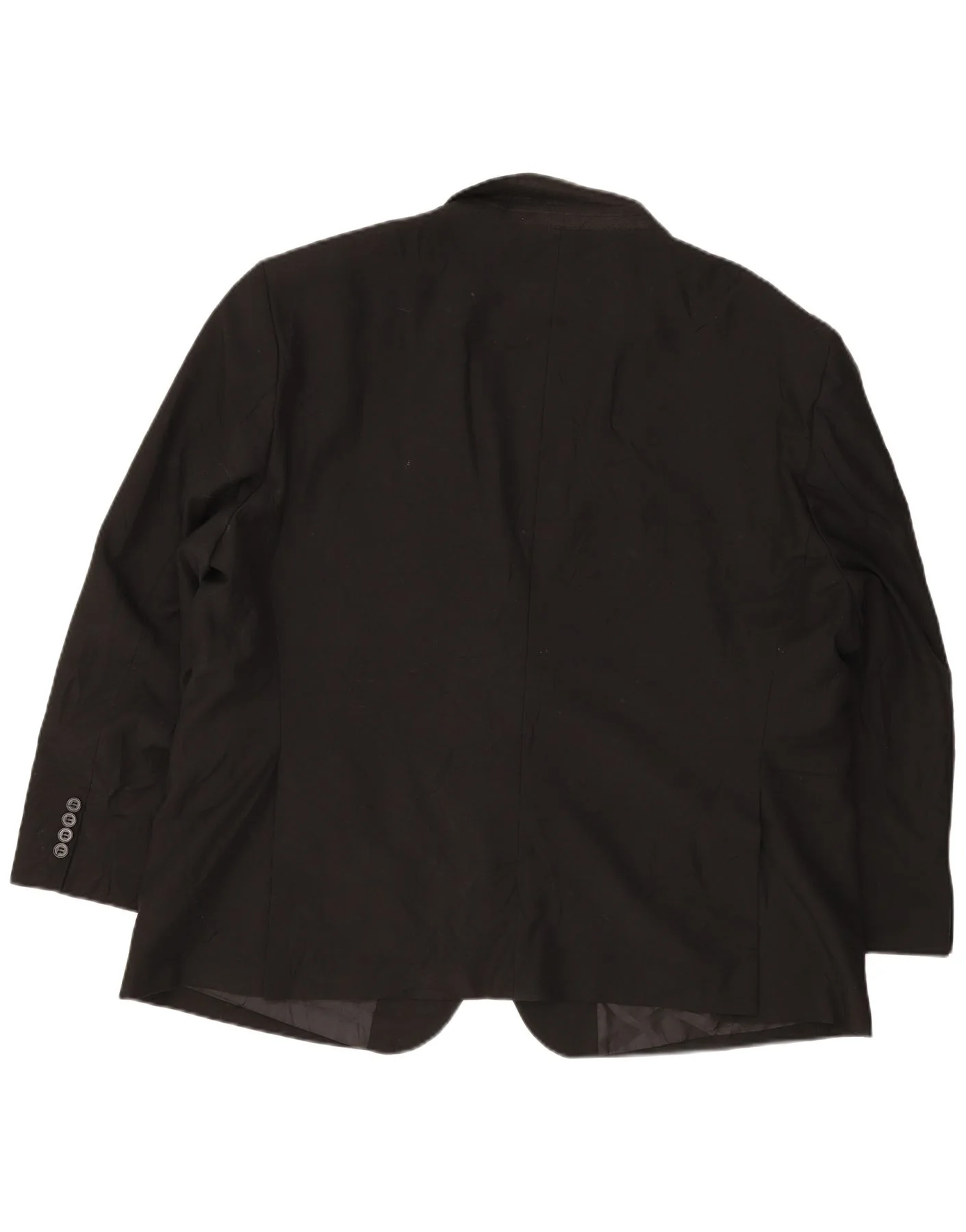 Nautica Mens 2 Button Blazer Jacket IT 52 XL Black Polyester - Image 2
