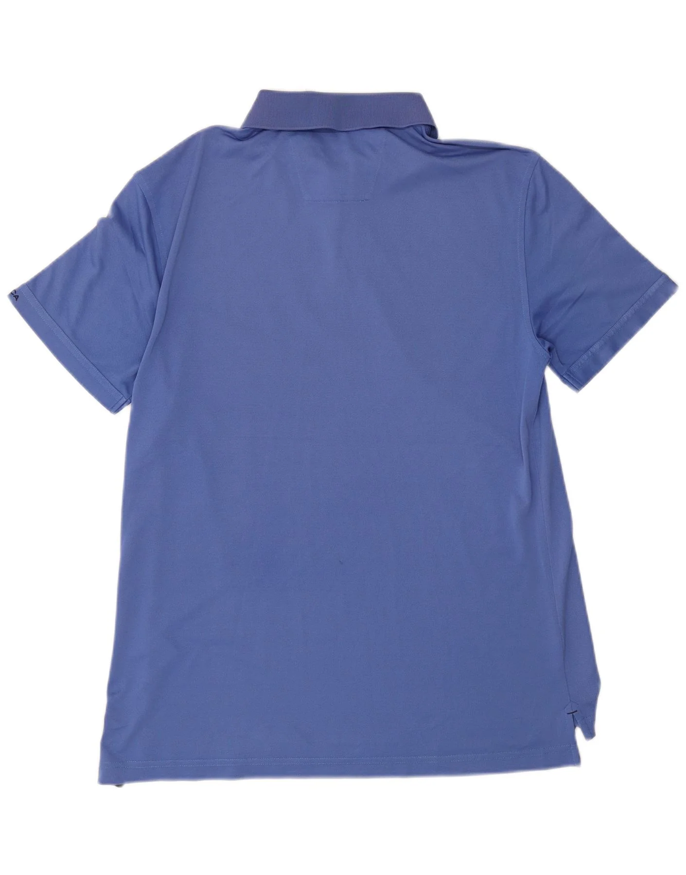 Nautica Mens Polo Shirt Medium Blue Polyester - Image 2