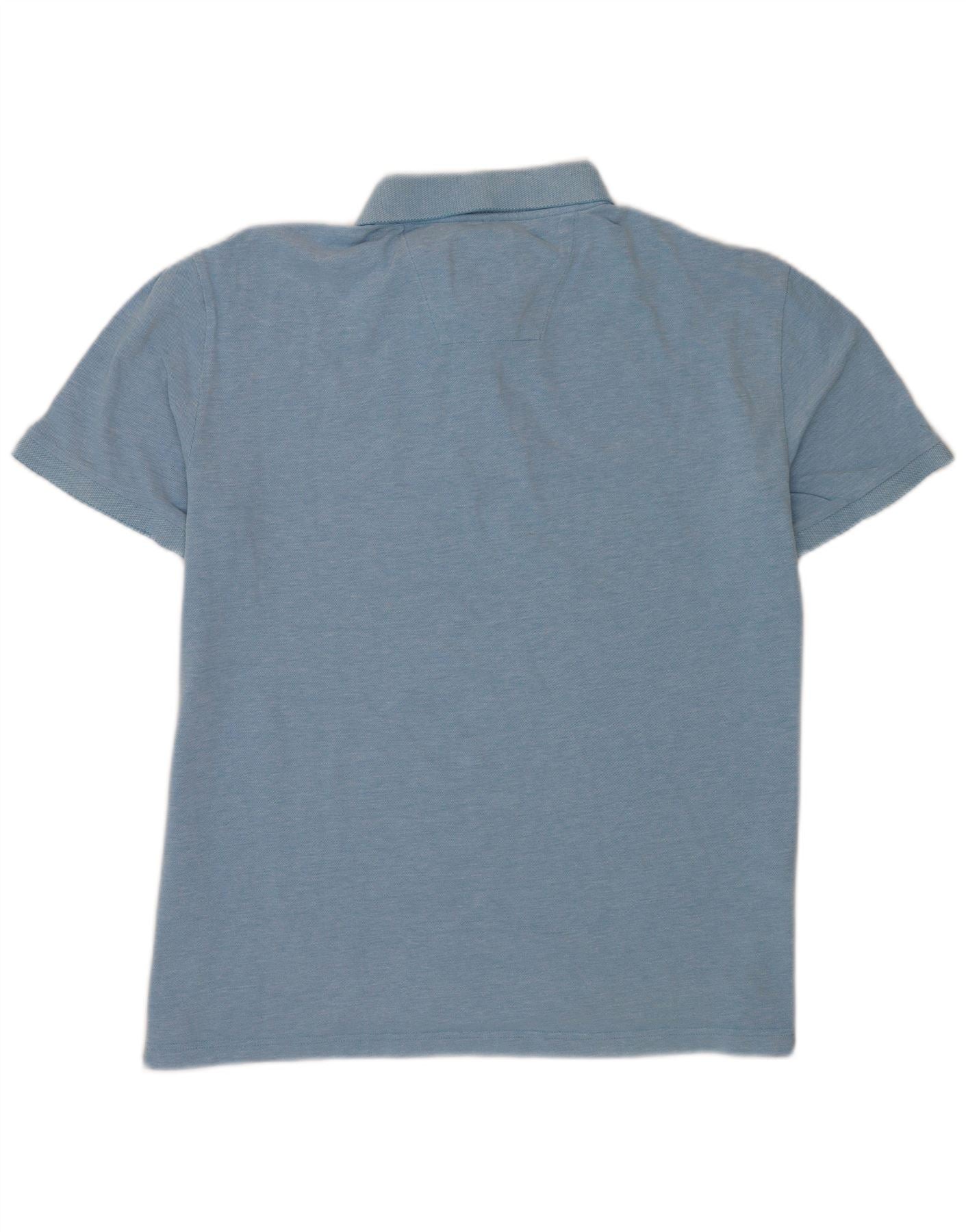 Nautica Mens Slim Fit Polo Shirt XL Blue Cotton - Image 2
