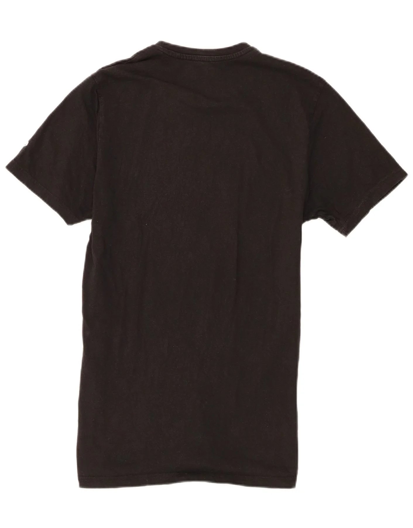 New Era Mens Chicago Bulls Graphic T-Shirt Top Medium Black Cotton - Image 2