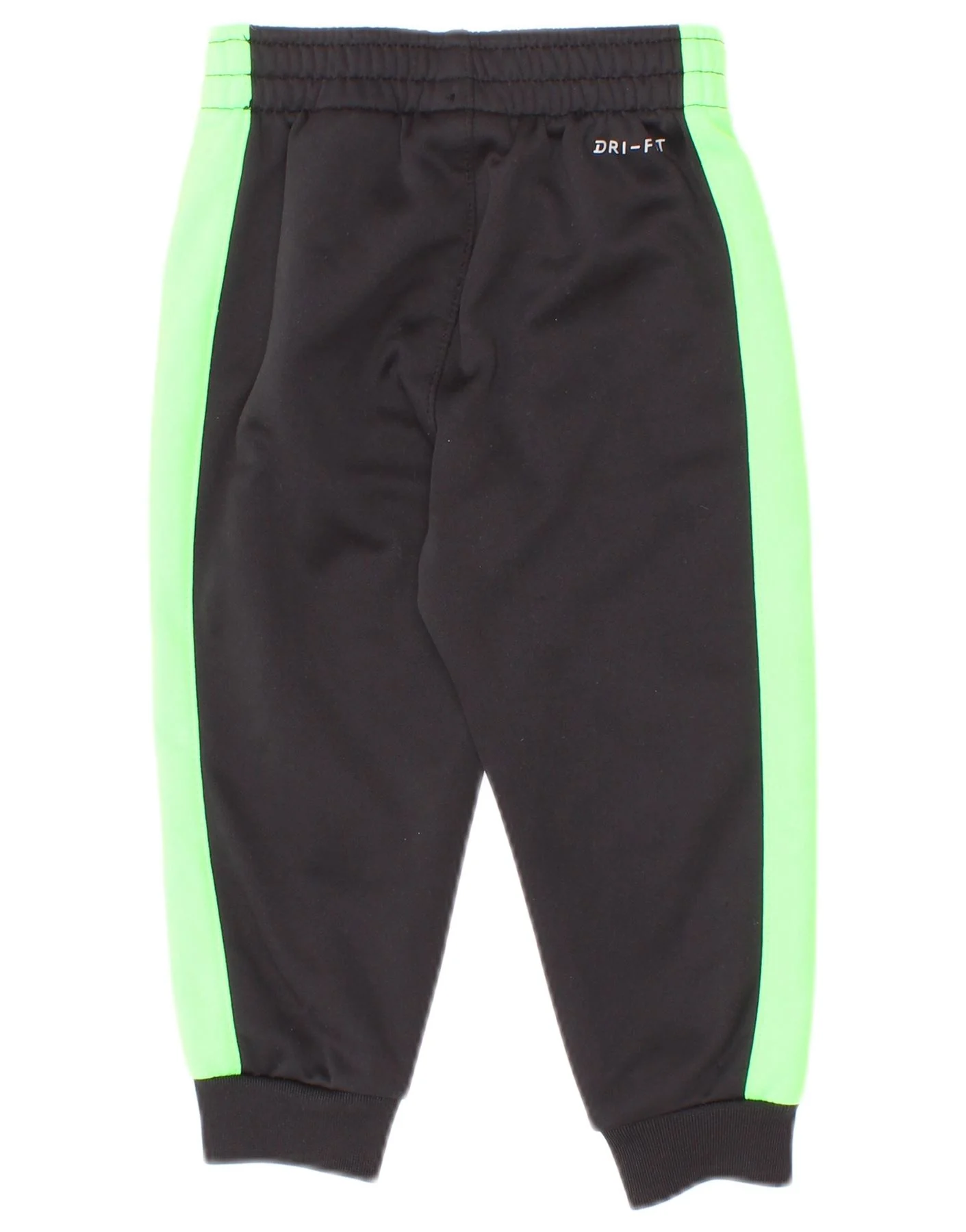 Nike Baby Boys Dri Fit Tracksuit Trousers 12-18 Months Black Colourblock - Image 2