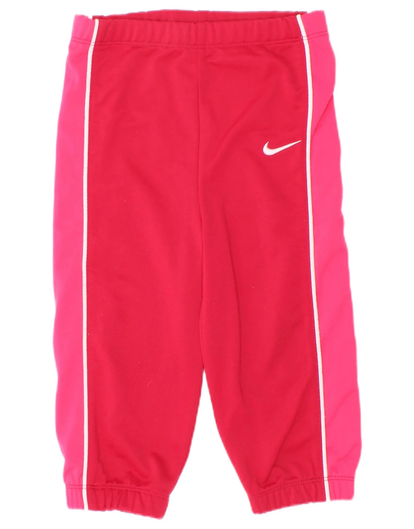 Nike Baby Girls Joggers Tracksuit Trousers 18-24 Months Pink Colourblock