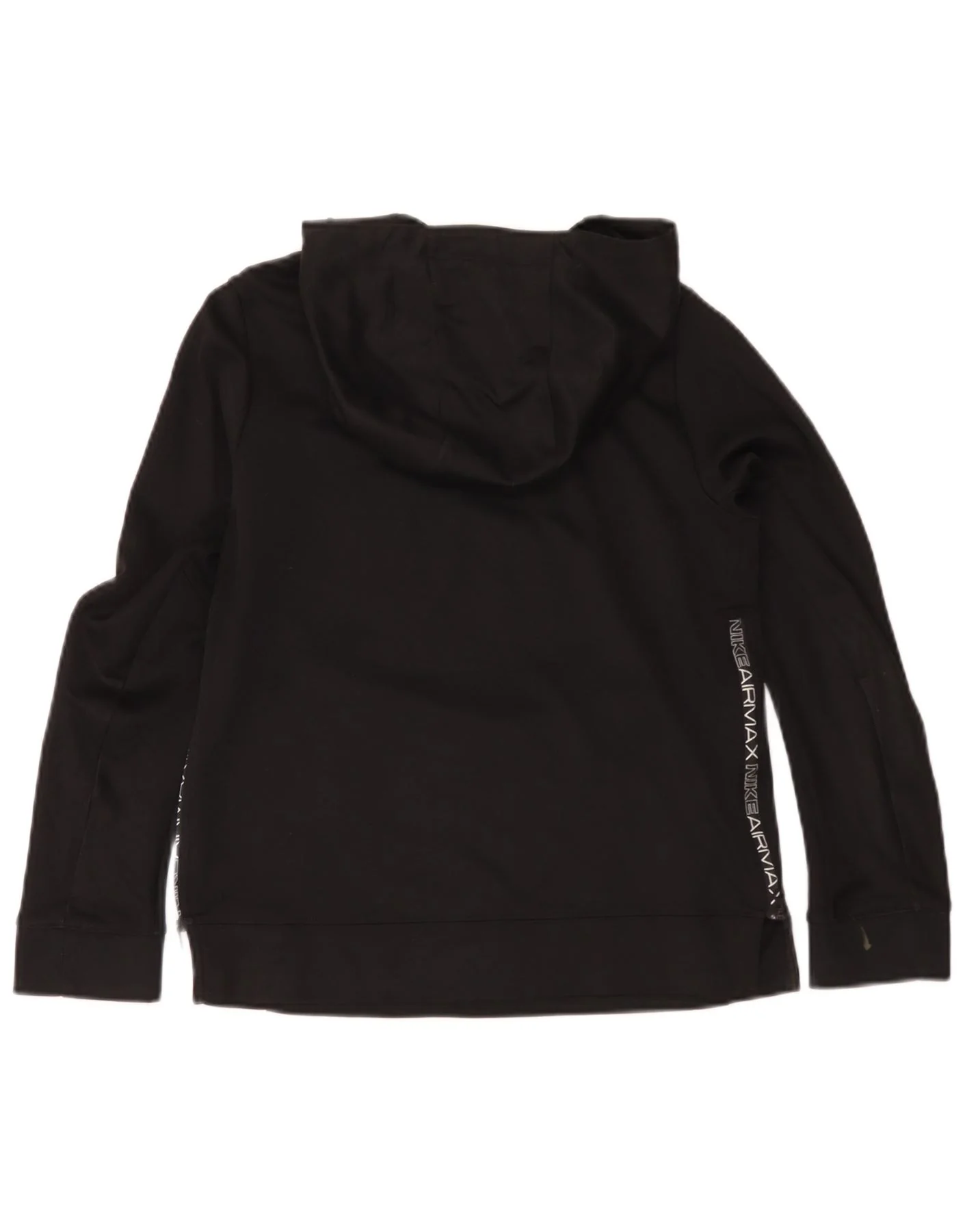 Nike Boys Air Max Graphic Hoodie Jumper 12-13 Years Large Black - Image 2