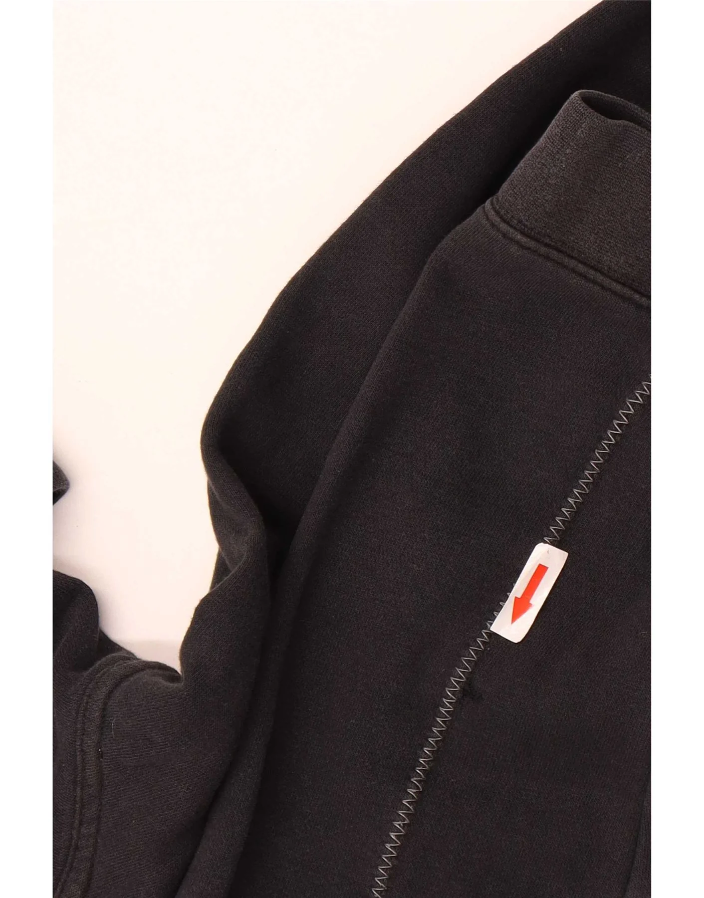 Nike Boys Graphic Hoodie Jumper 13-14 Years XL Black Cotton - Image 3