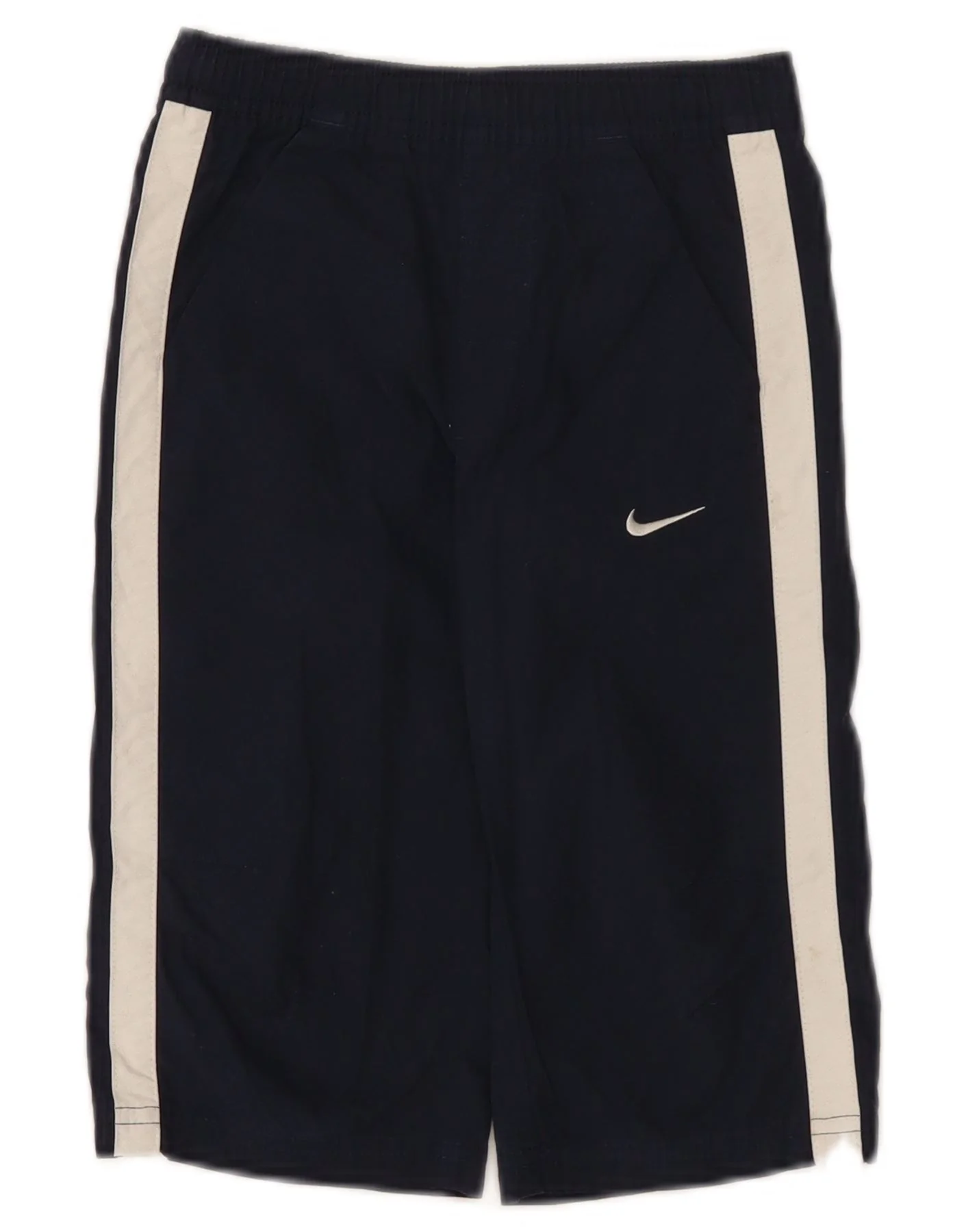 Nike Boys Graphic Sport Shorts 5-6 Years Medium Navy Blue Colourblock