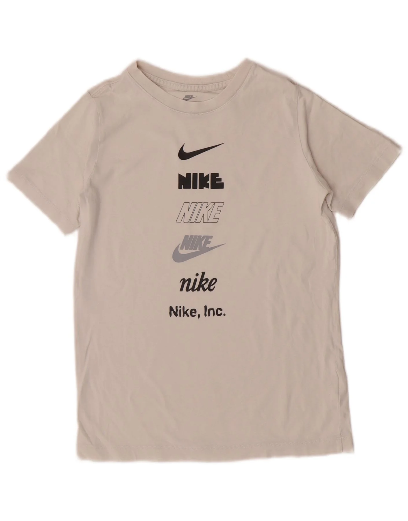 Nike Boys Graphic T-Shirt Top 12-13 Years Large White