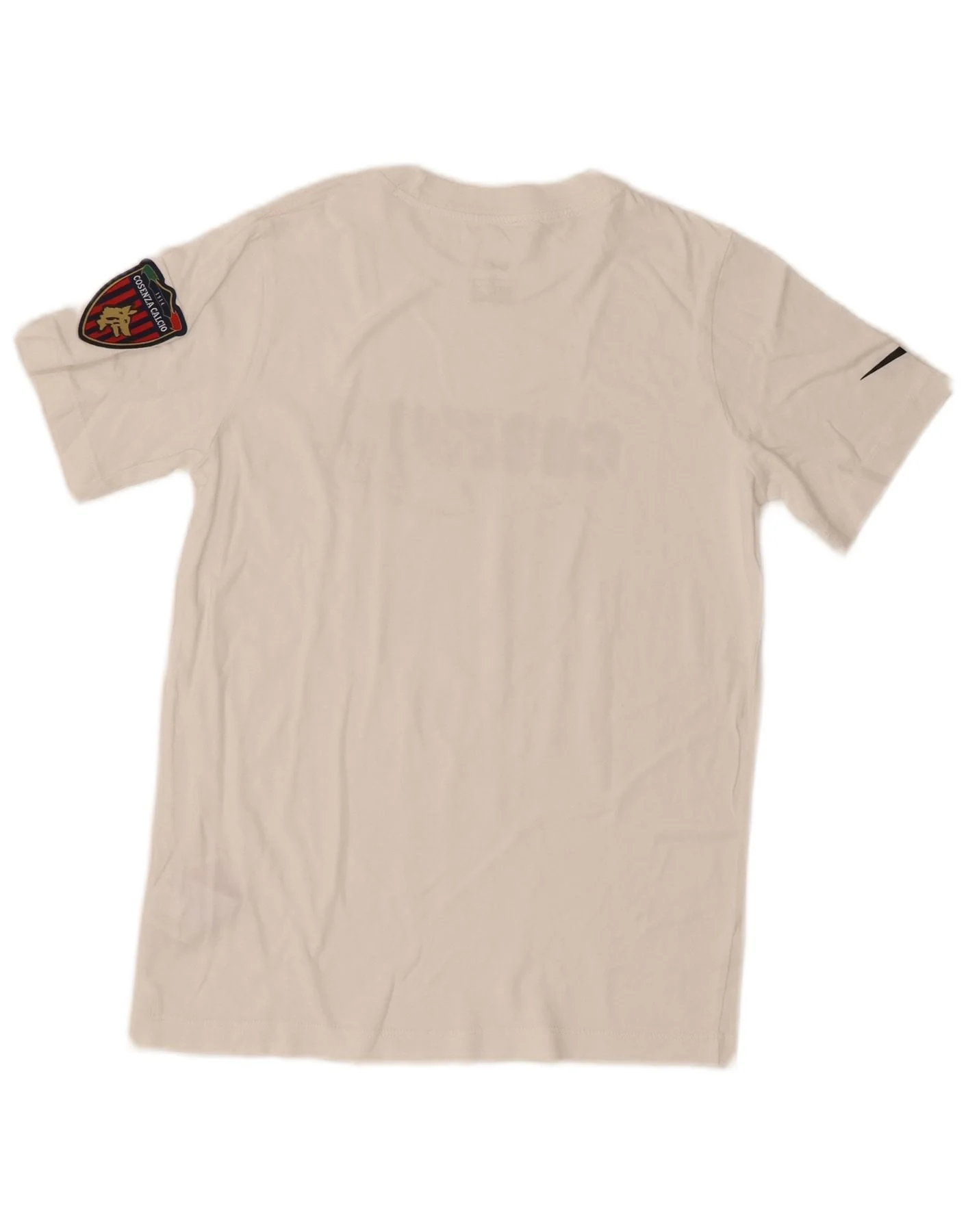 Nike Boys Graphic T-Shirt Top 12-13 Years Large White Cotton - Image 2
